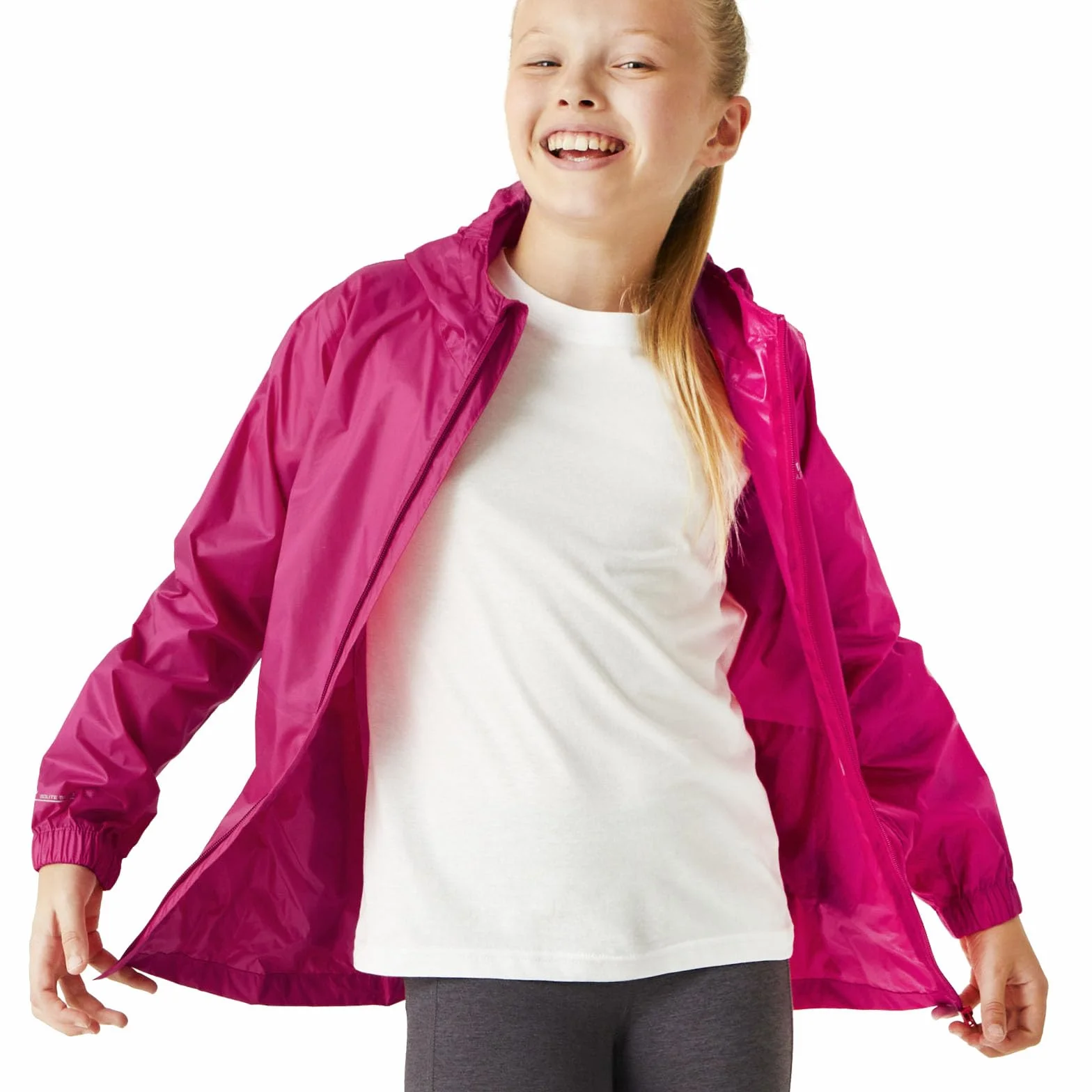 Kurtka Regatta Unisex Kids Pack-It III wodoodporna, składana kurtka turystyczna