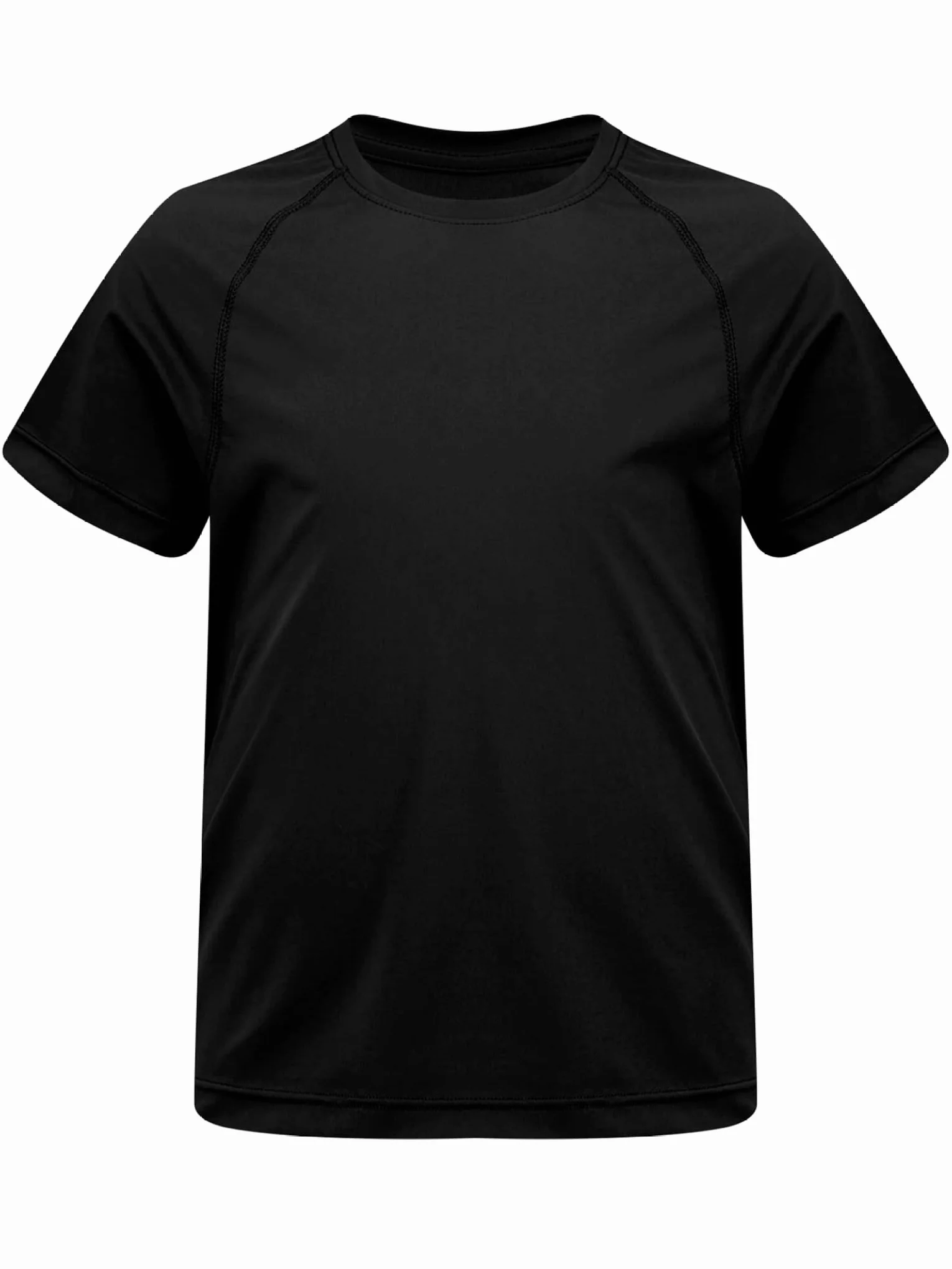 Dziecięcy t-shirt sportowy z krótkim rękawem, szybkoschnący, do biegania, jogi, oddychający, regularny krój