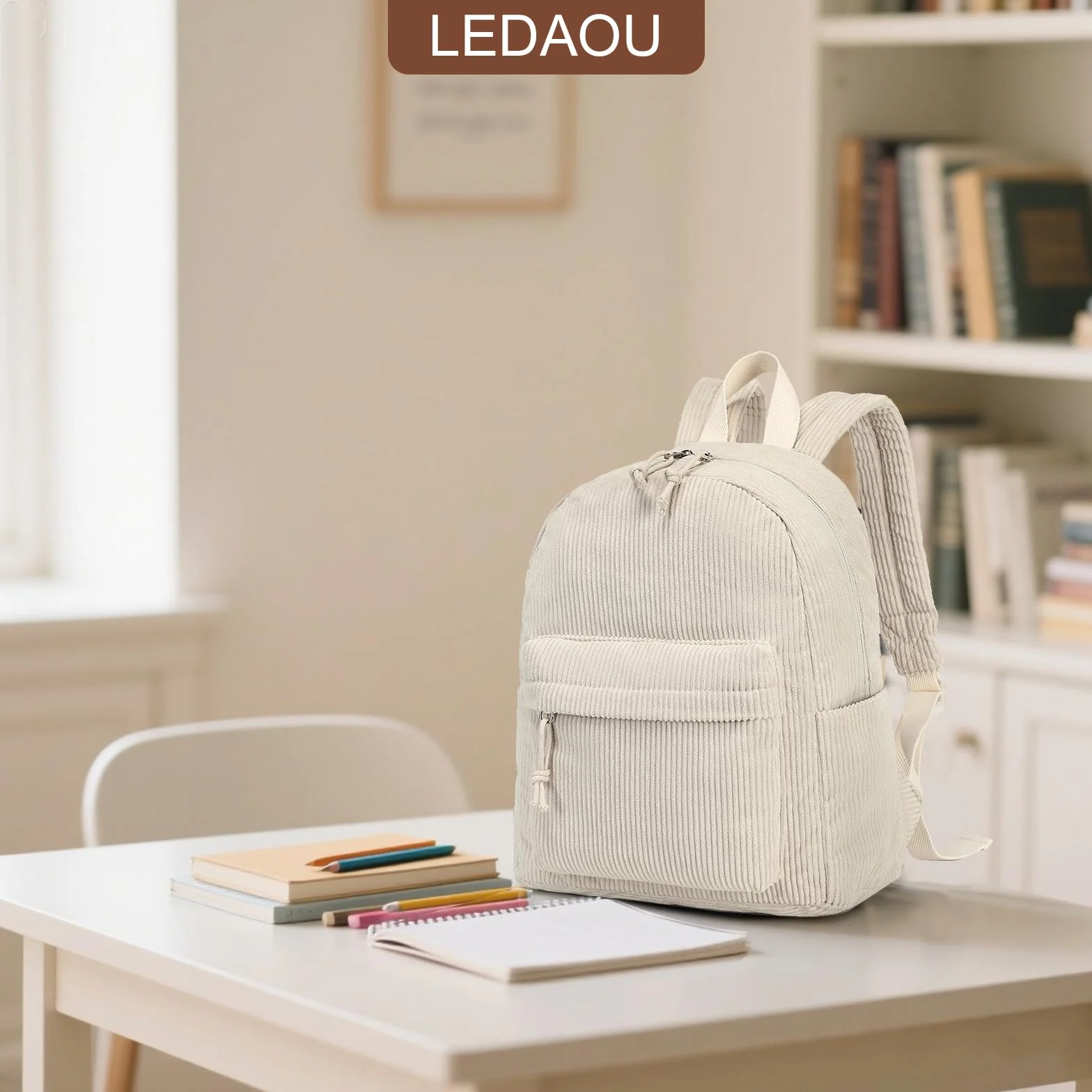LEDAOU Mini plecak, portfel dla dziewcząt, mały plecak dla kobiet, nastolatków, dzieci, do szkoły, na podróż, torba na ramię