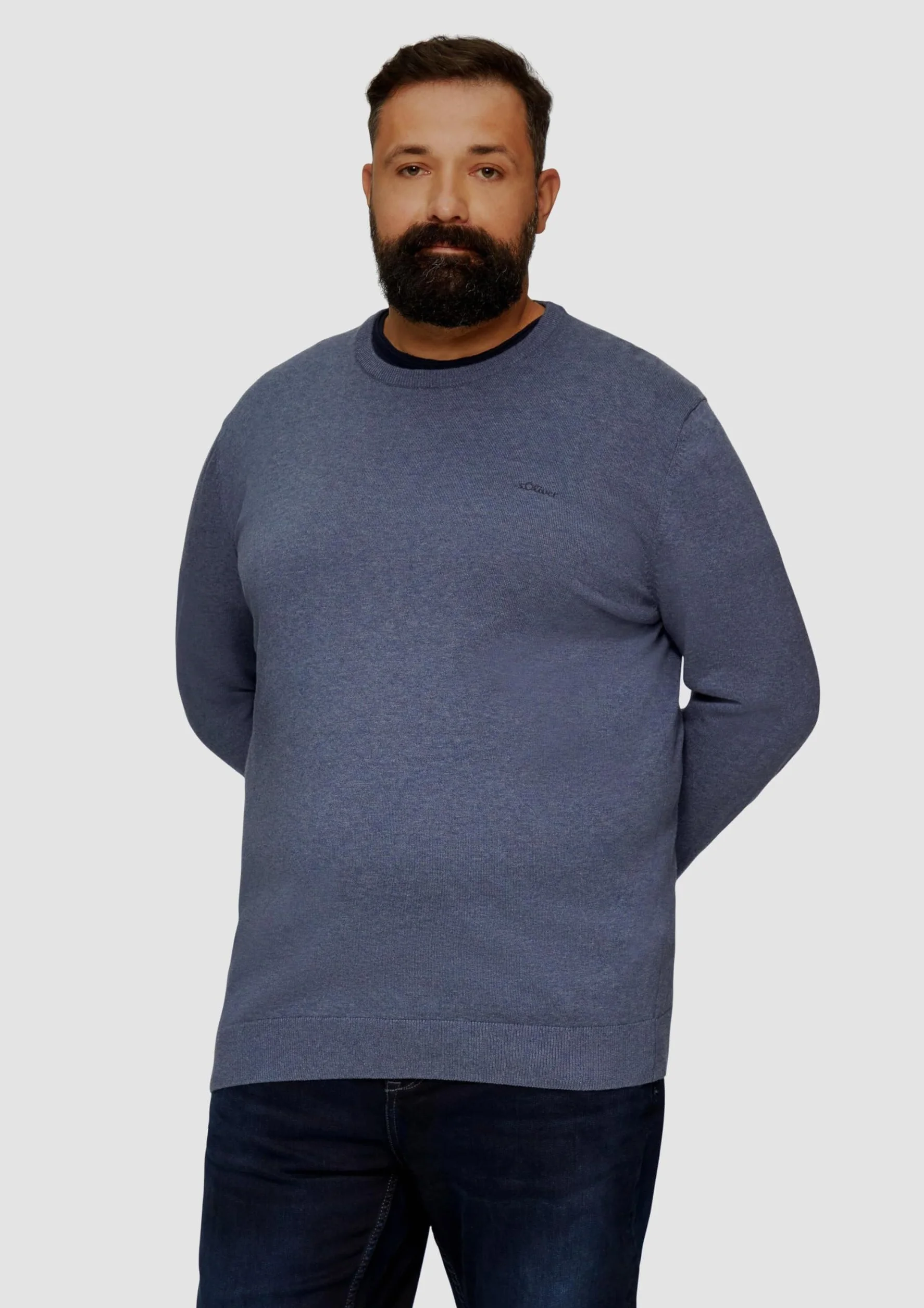 s.Oliver Sweter Crew Neck Mężczyźni 2156939
