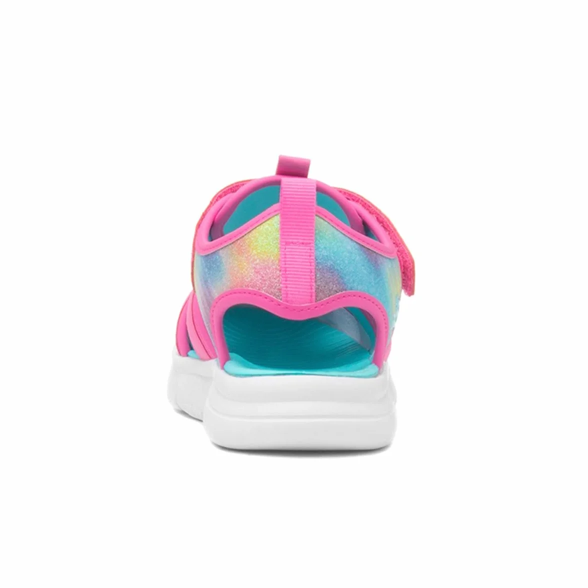 Skechers Dziewczynki Flex Splash Daylight ShimmerSandały sportowe