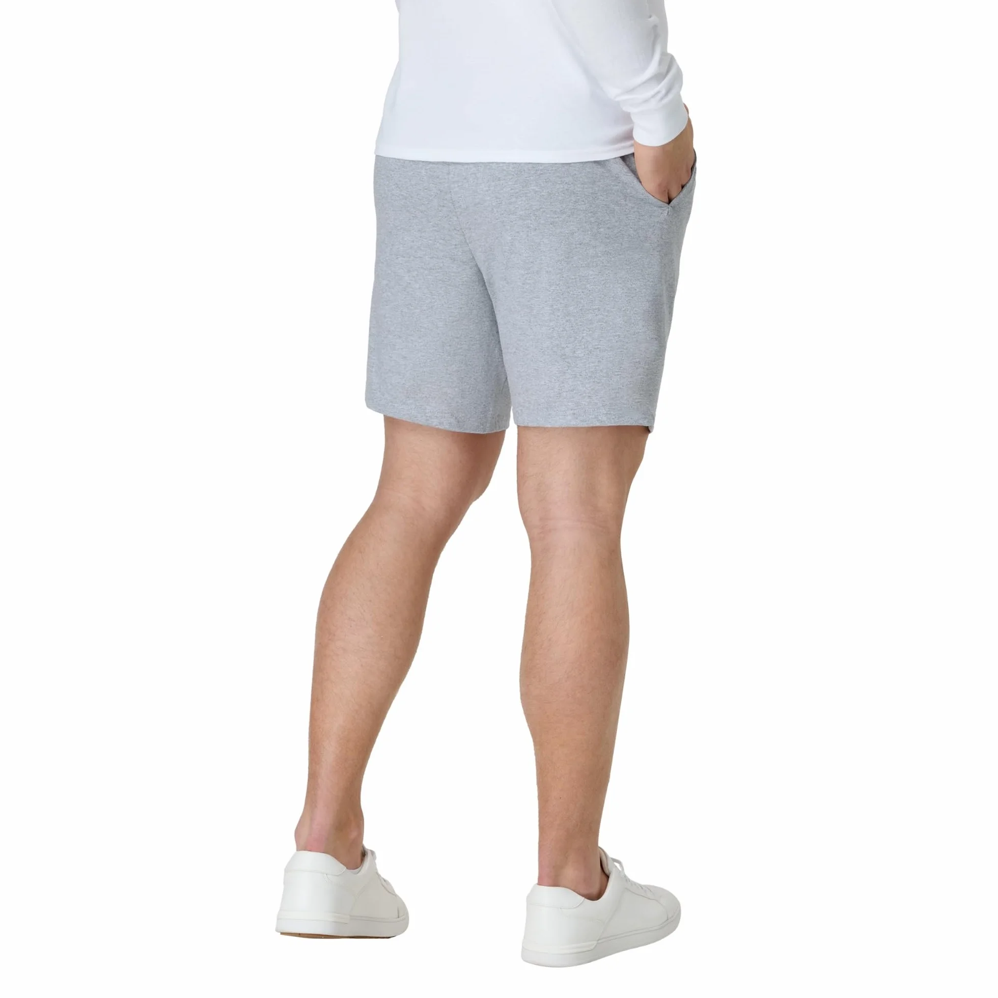 Hanes Jersey Short With Pockets - Nieformalne szorty Mężczyźni