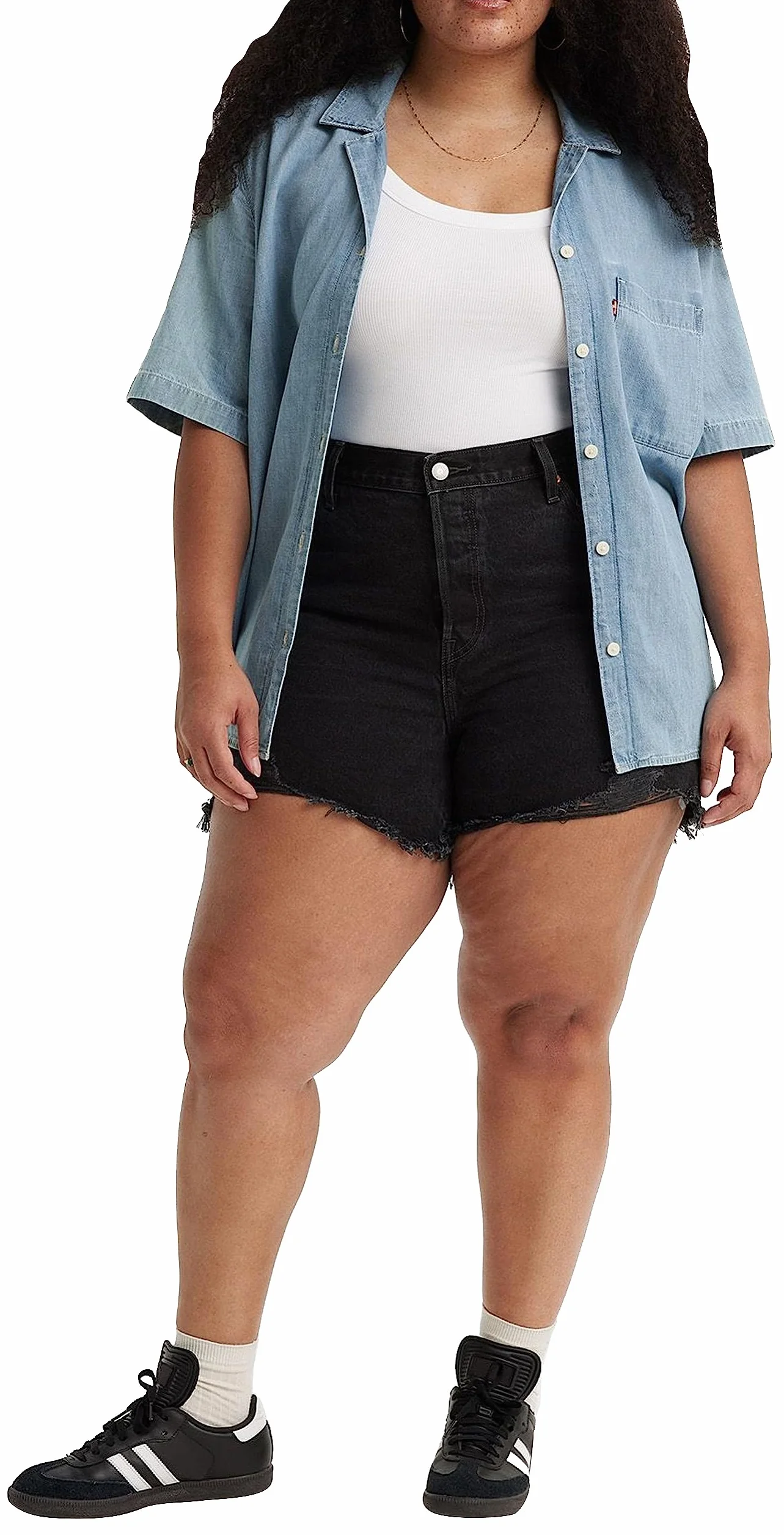 Levi's Plus Size 501® High Rise Shorts - Denim Shorts Kobiety