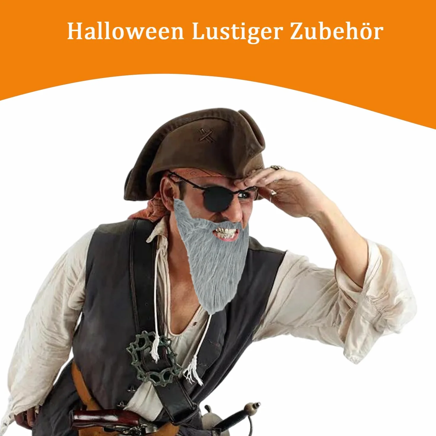 4 sztuki sztucznych brody, zabawna broda, zabawne akcesoria na Halloween, sztuczne wąsy, na święta Bożego Narodzenia, nowość twarzy dla dorosłych