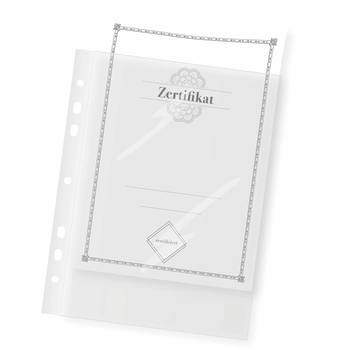 Idena 10406 - Tuleja broszurowa format DIN A4, krystalicznie czysta, 80µ, 30 szt.