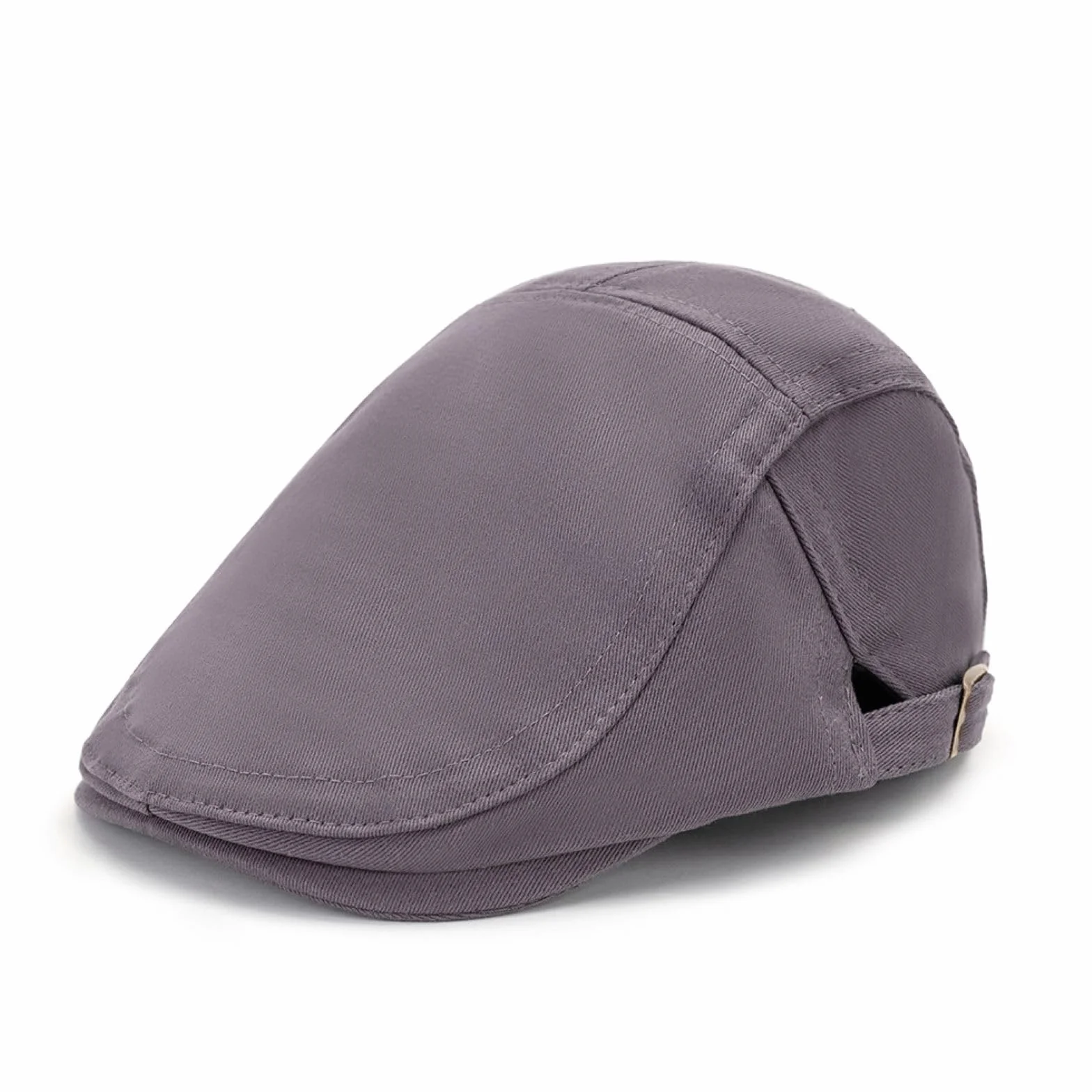 Beret, czapka z daszkiem z zatrzaskiem, jednokolorowa, regulowana, czapka w stylu retro, vintage, jesienna, na zimę, do jazdy samochodem, zakupami