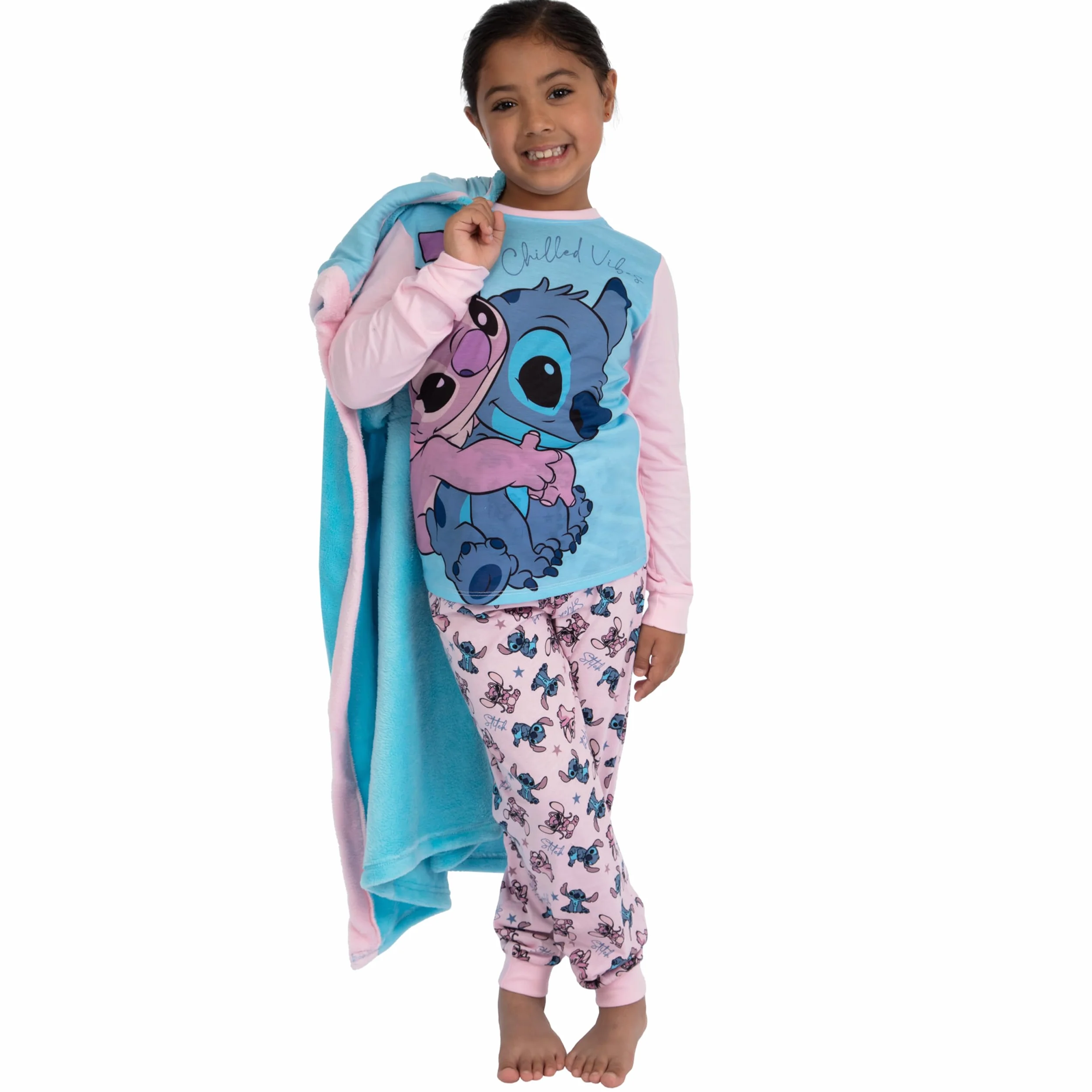 Disney Stitch Szlafrok I Zestaw Piżam | Piżamy Lilo I Stitch | Piżamy I Szlafroki Dla Dziewczynek