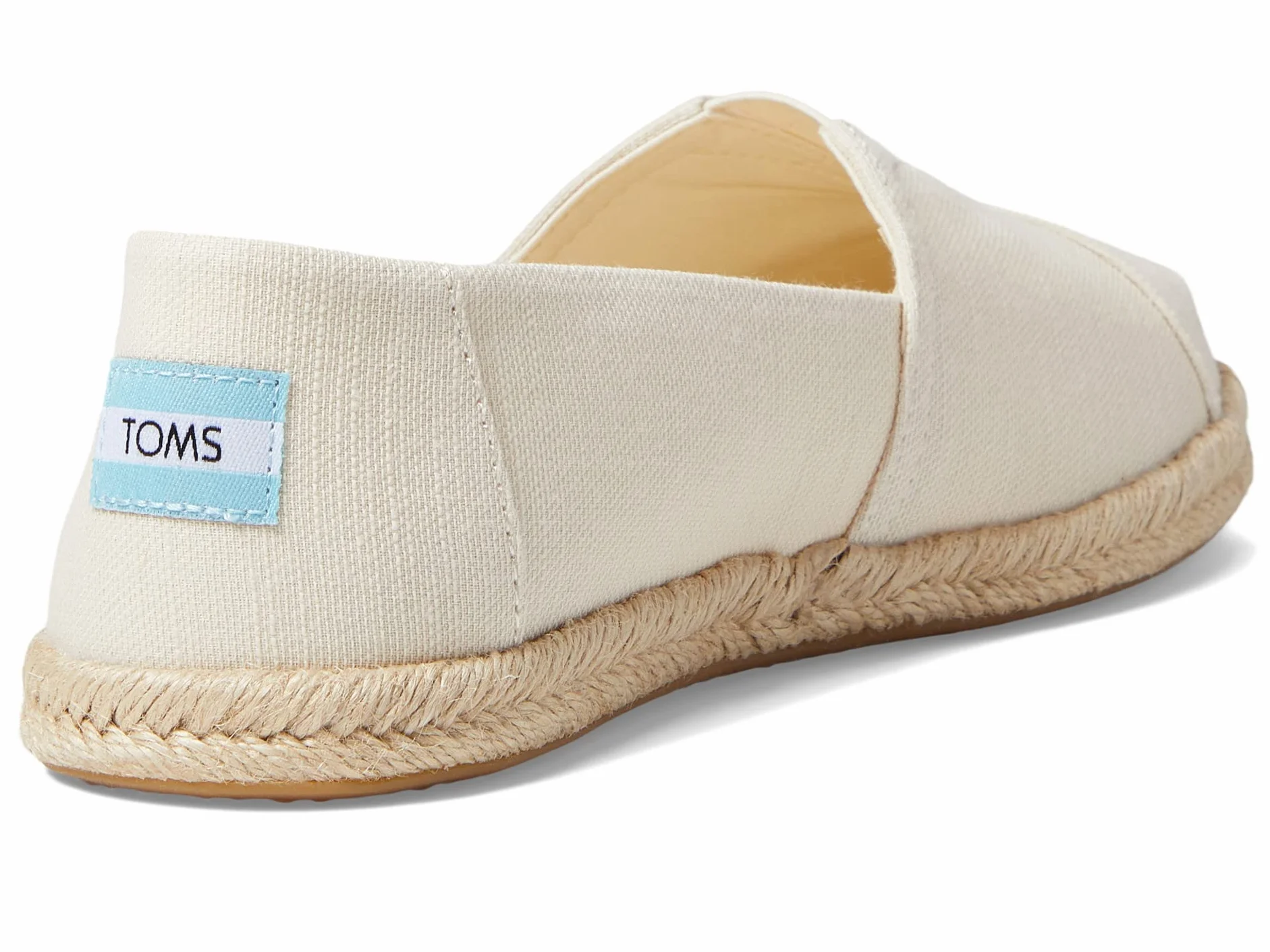 TOMS Klasyczna lina Alpargata Mokasyn płaski Kobiety