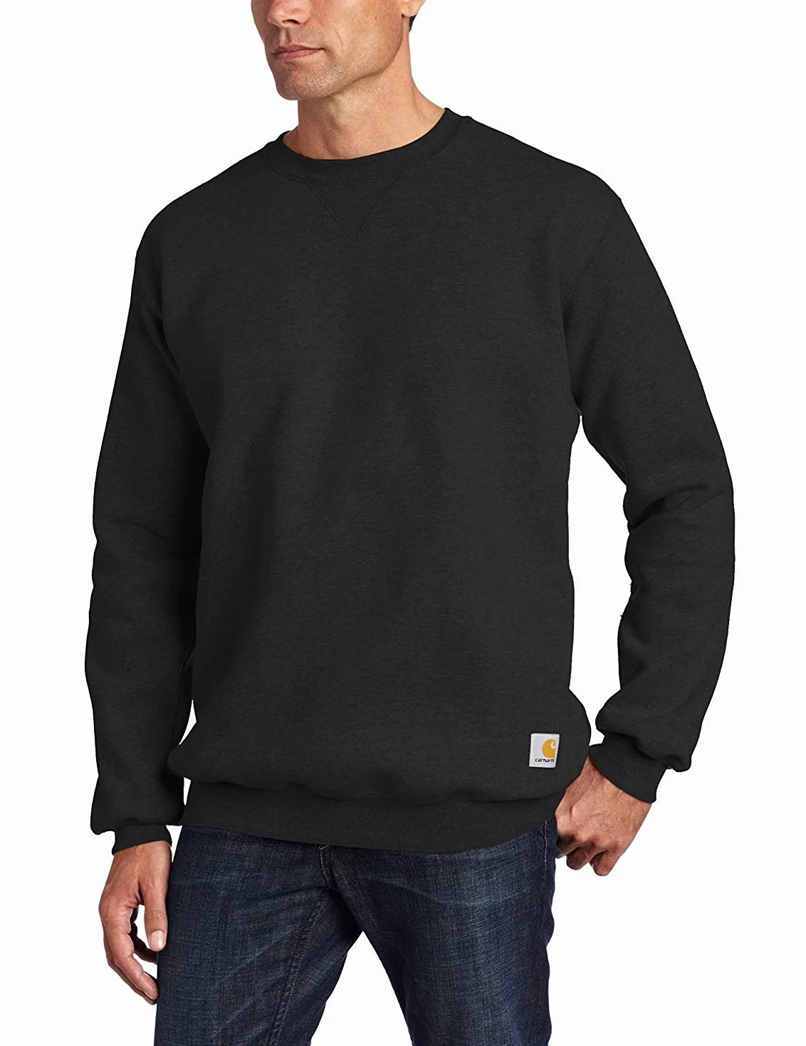 Carhartt Męska bluza z okrągłym dekoltem o średniej wadze