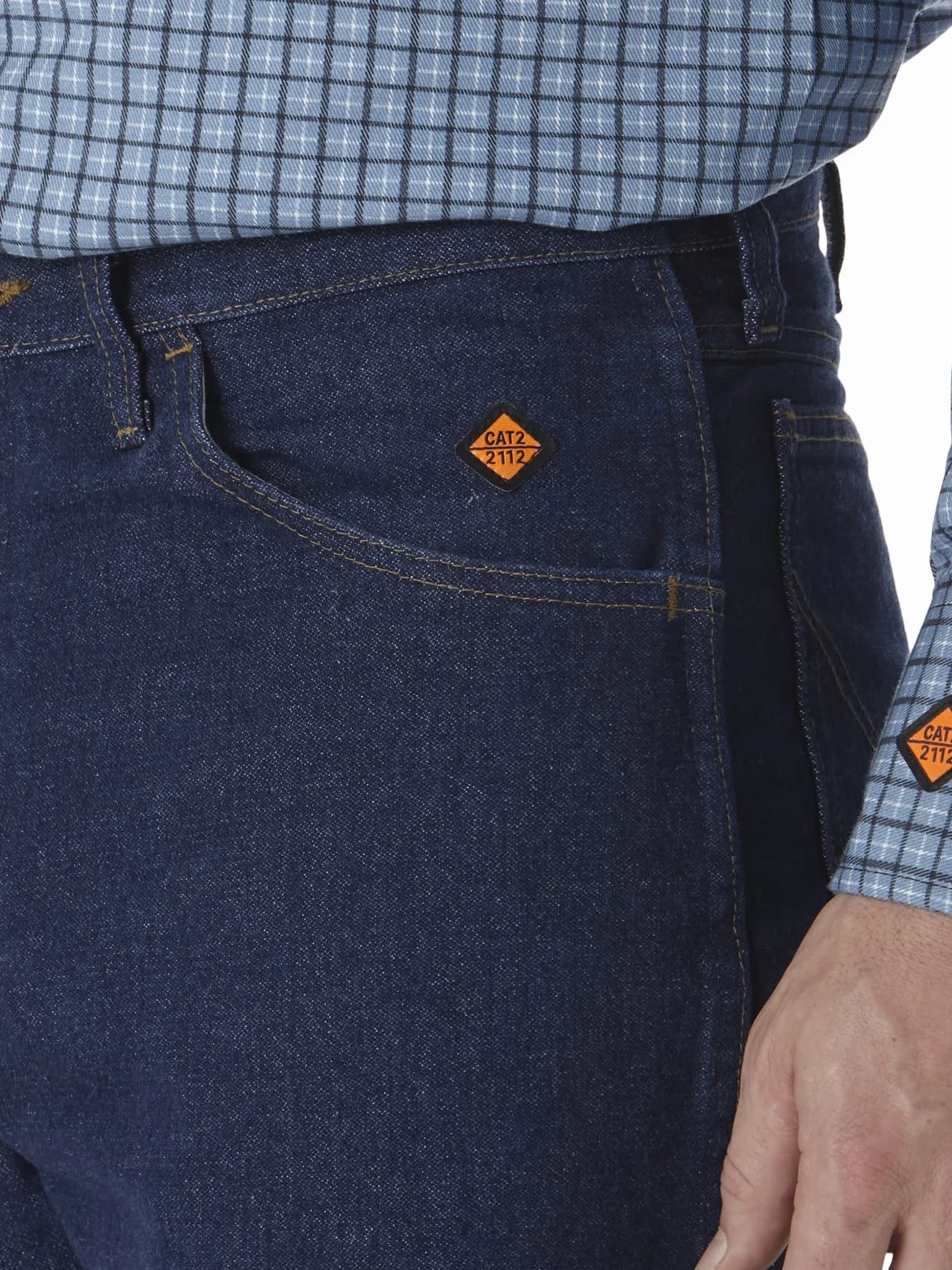Wrangler Men's Flame Resistant Relaxed Fit Jean,Blue,31x30