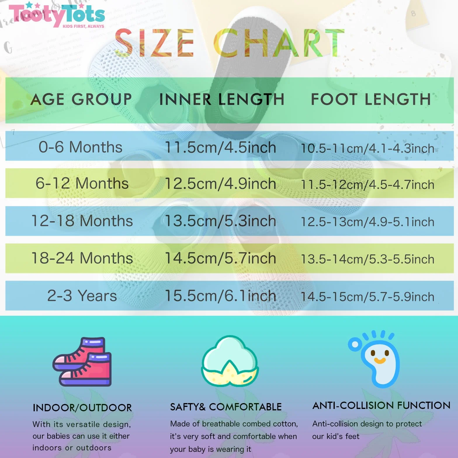 Buty do raczkowania z antypoślizgową podeszwą ABS – oddychające buty dziecięce, unisex, miękka podeszwa do użytku wewnątrz i na zewnątrz, na wszystkie pory roku