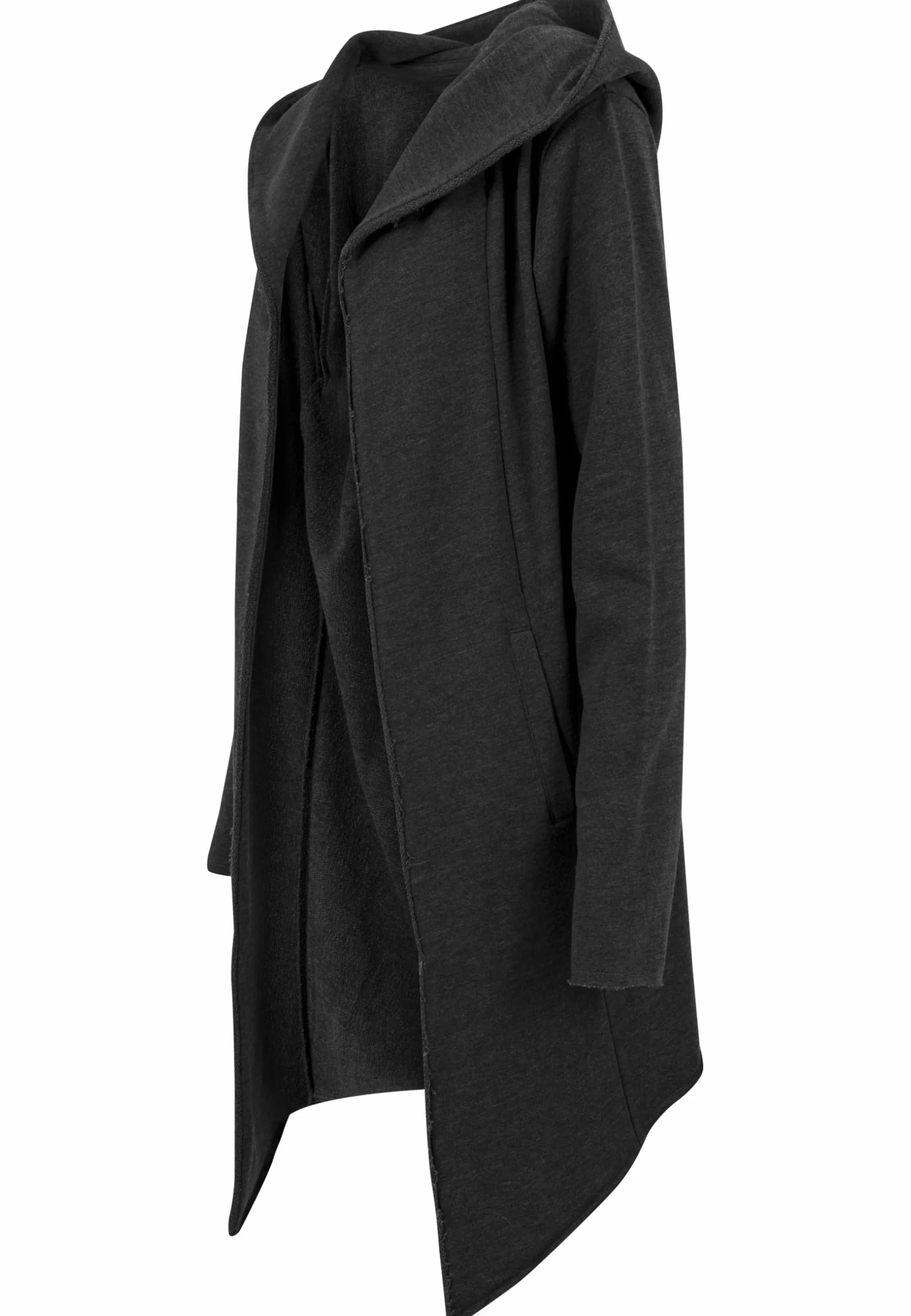 Urban Classics m?ska bluza z kapturem z d?ugim r?kawem z kapturem, otwierany kardigan z przodu
