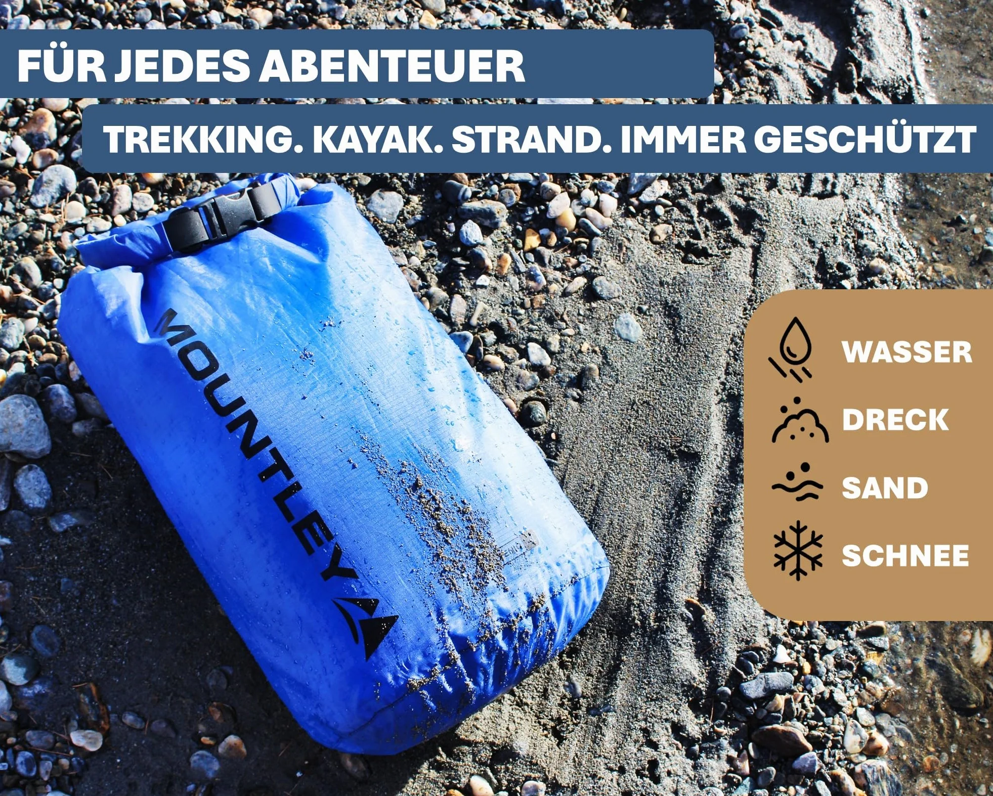 Dry Bag 8 l, ultralekki, wodoszczelny worek ze wzmocnionym rolowanym topem, kompaktowy, wodoszczelny worek do pakowania plecaka, do aktywności na świeżym powietrzu, wędrówek, podróży, na