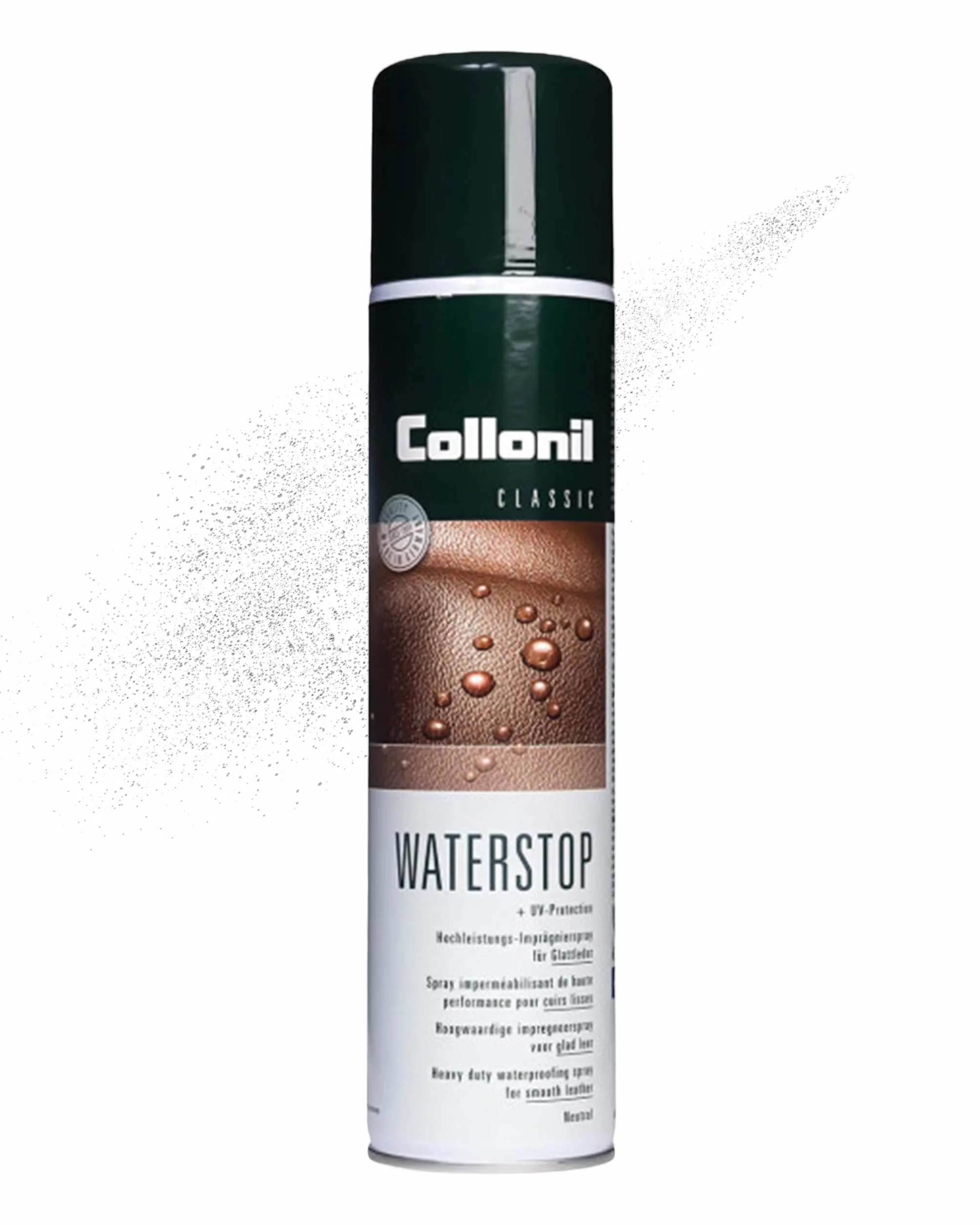 Collonil Uniseks dla dorosłych Waterstop 400 ml Spray zabiegi i polerki do butów AER014 przezroczysty 400 ml