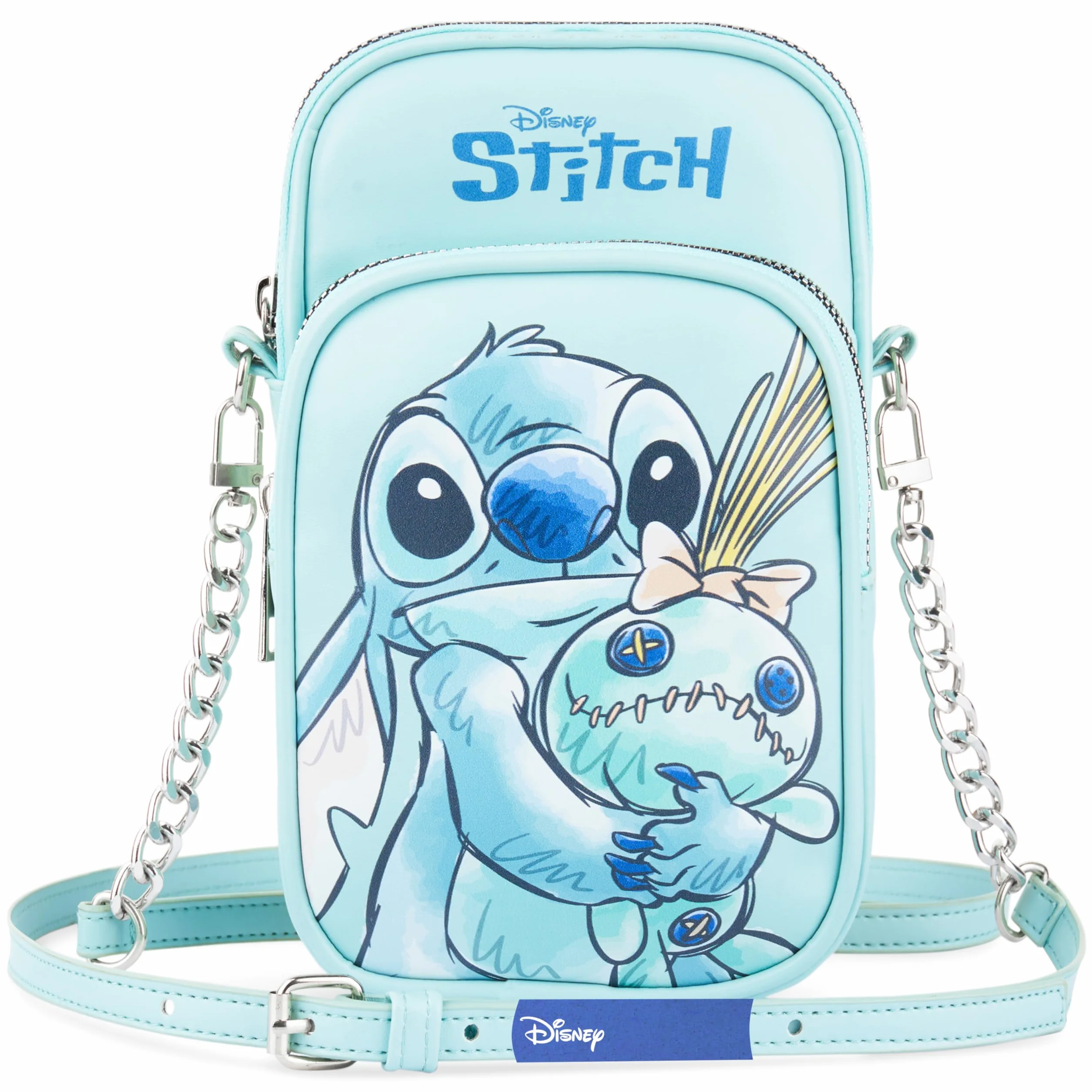 Get Trend Disney Stitch Torebka na ramię na telefon dla dziewcząt, nastolatki, mała torebka na ramię, niezbędne akcesoria podróżne, prezenty dla dziewcząt