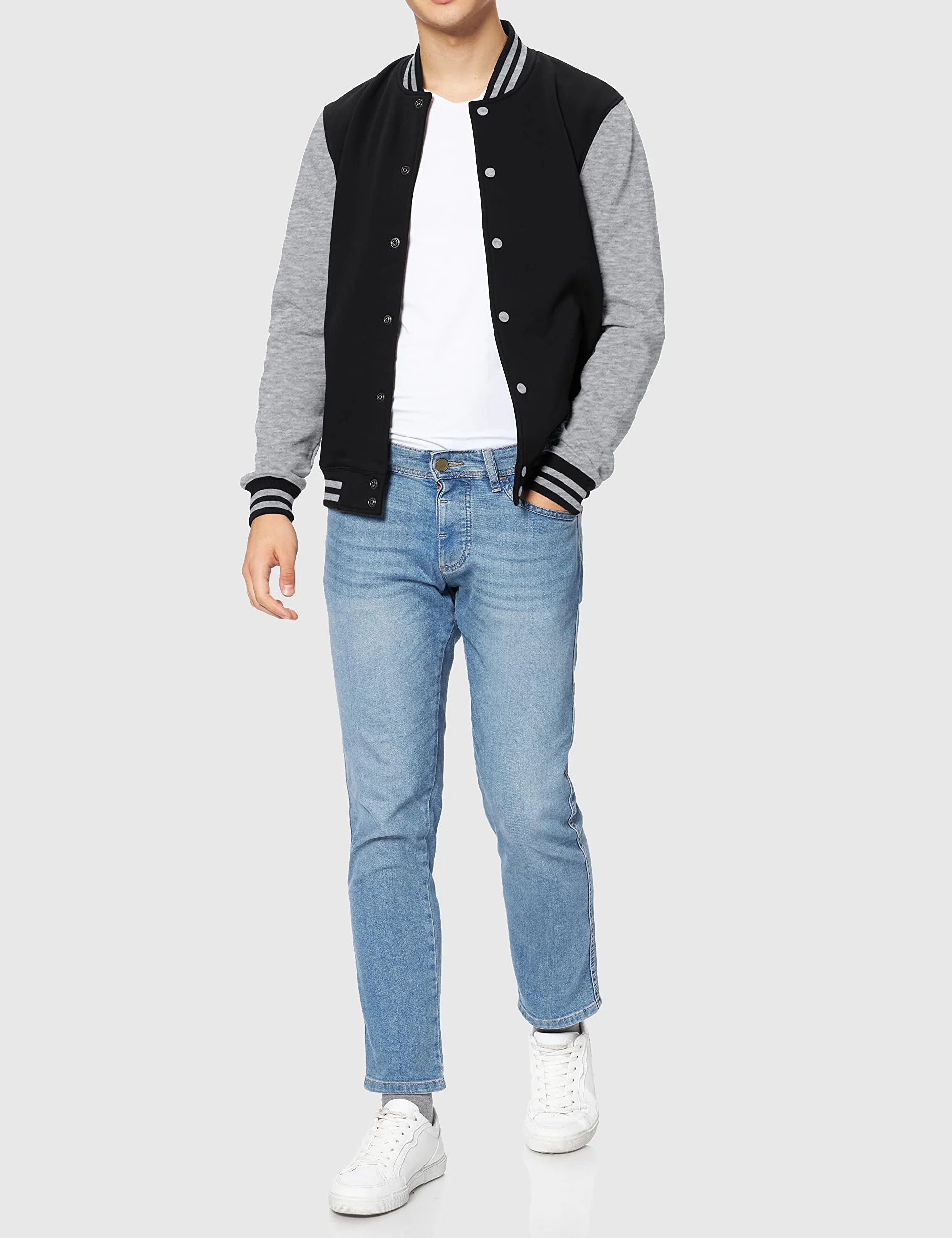 Build Your Brand Kurtka Mężczyźni Sweat College Jacke