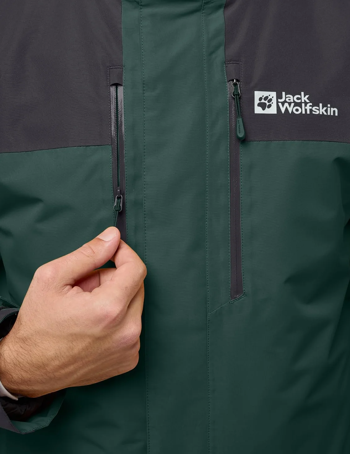 Jack Wolfskin Męska kurtka Jasper 3 w 1 Jkt M