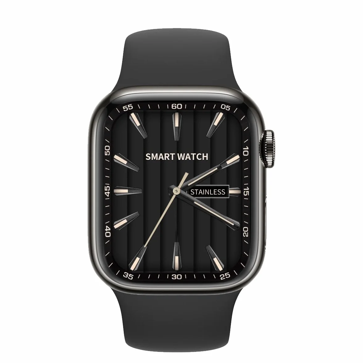 2023 Watch 9 Max Smart Watch Men Body Temperature BT Call NFC Always on Display Fitness Women Series 8 Smartwatch dla iOS Android (czarny)