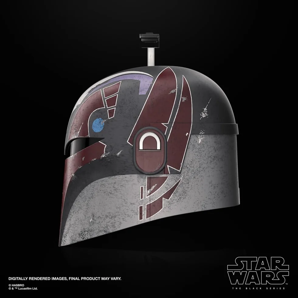 Star Wars The Black Series Sabine Wren Premium elektroniczny kask do odgrywania ról dla dorosłych