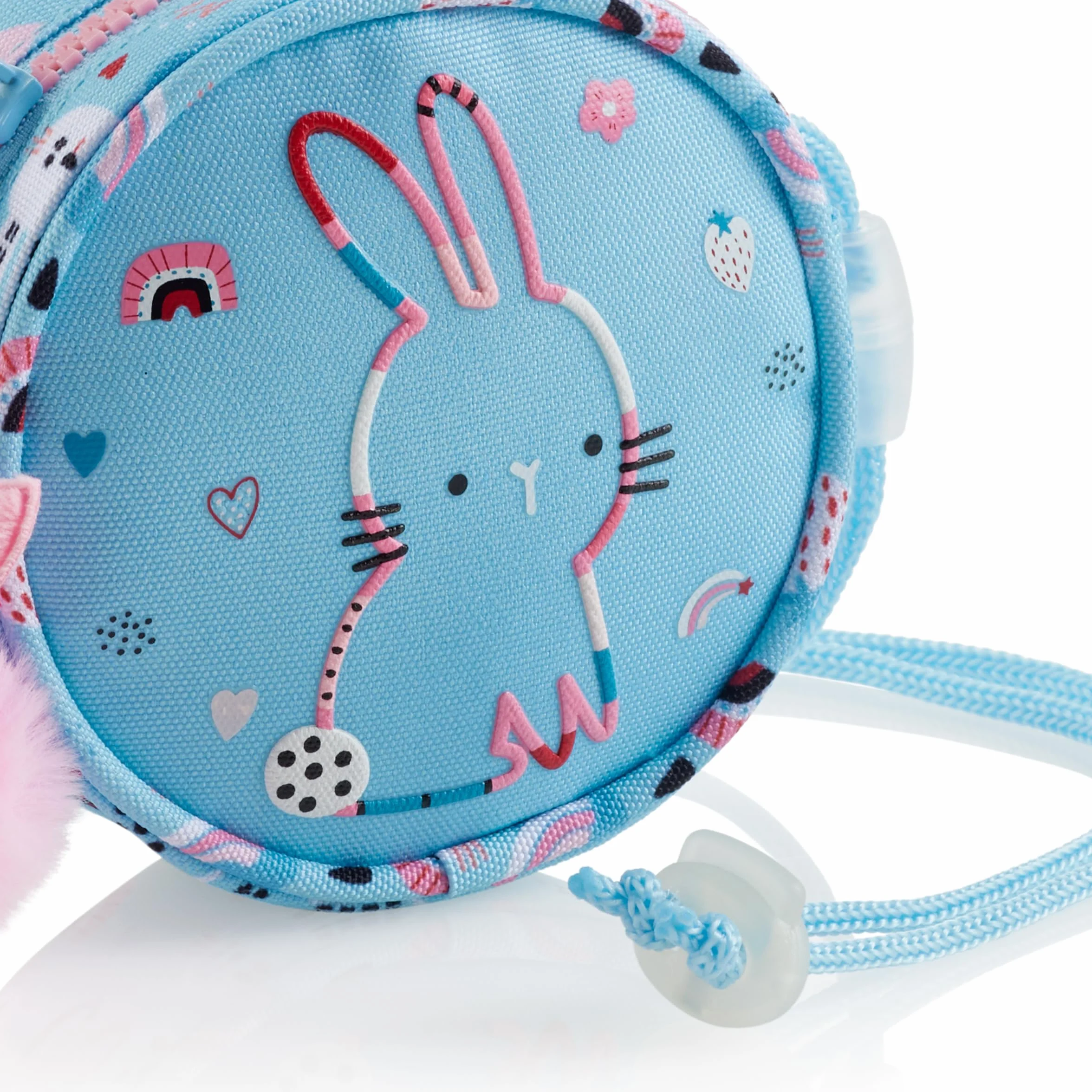 Miquelrius Torba z recyklingu Bunny Bliss, Torba na messenger Unisex dzieci, niebieska, Mini, Niebieski, Mini