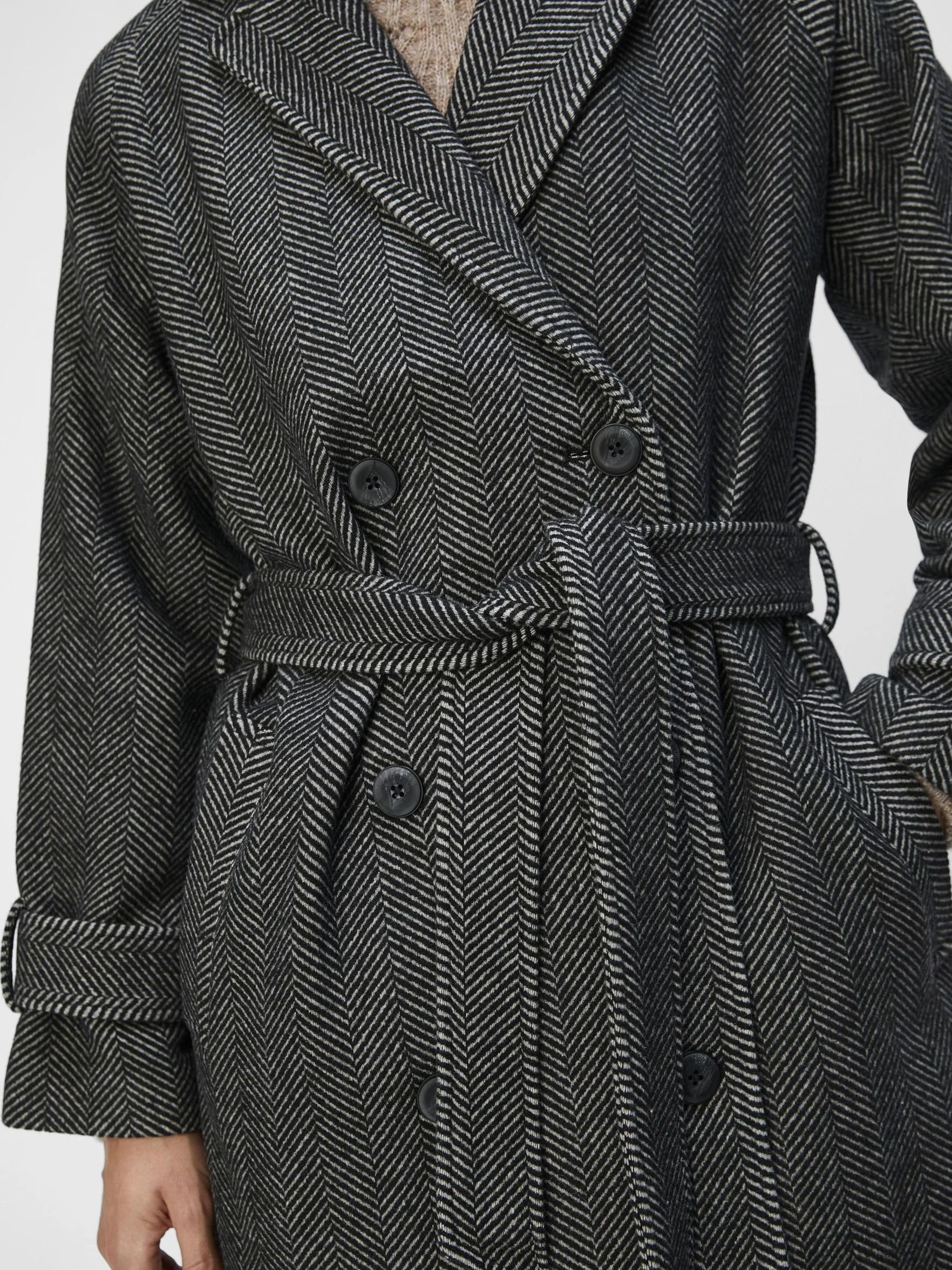 Object trencz Kobiety Objkeily L/S Coat Noos