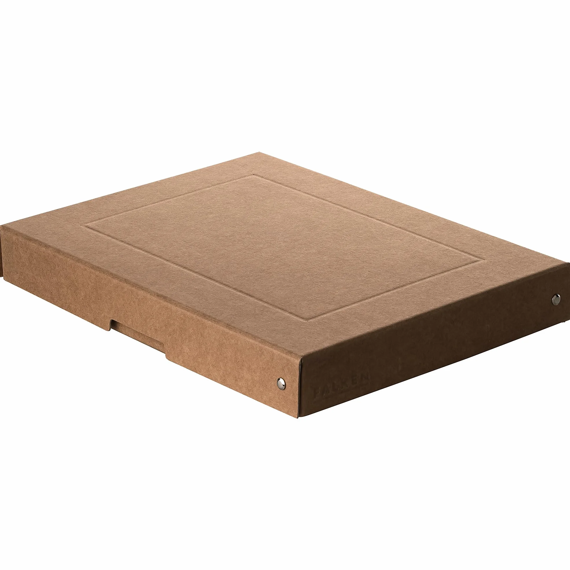 Oryginalny Falken PureBox Nature. Made in Germany. 40 mm wysokości DIN A4. Pudełko do przechowywania z pokrywką ze stabilnego kartonu wegańskie pudełko prezentowe pudełko transportowe pudełko