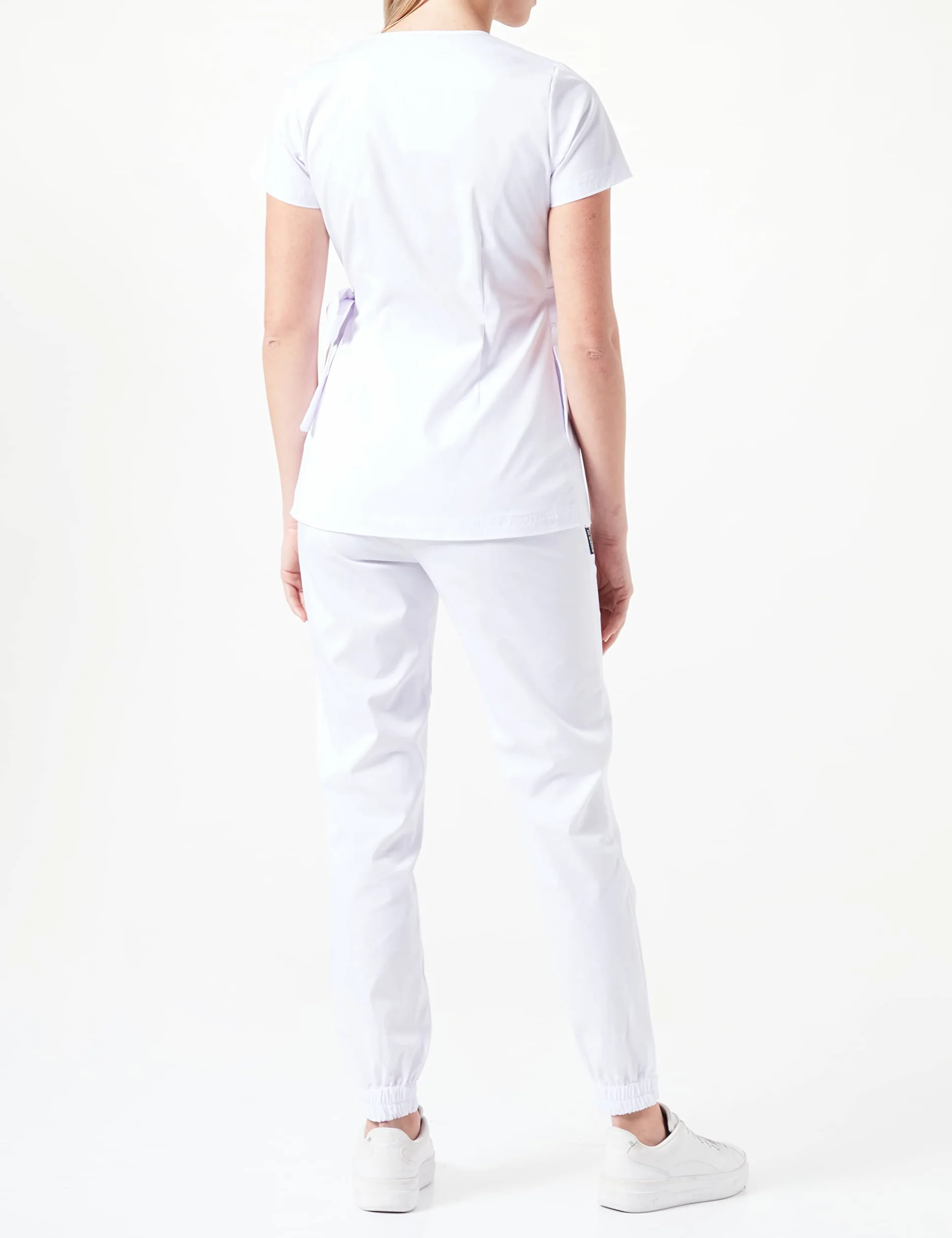 InWhite Zestaw medyczny damski 2889, biały, L/XL Duże rozmiary