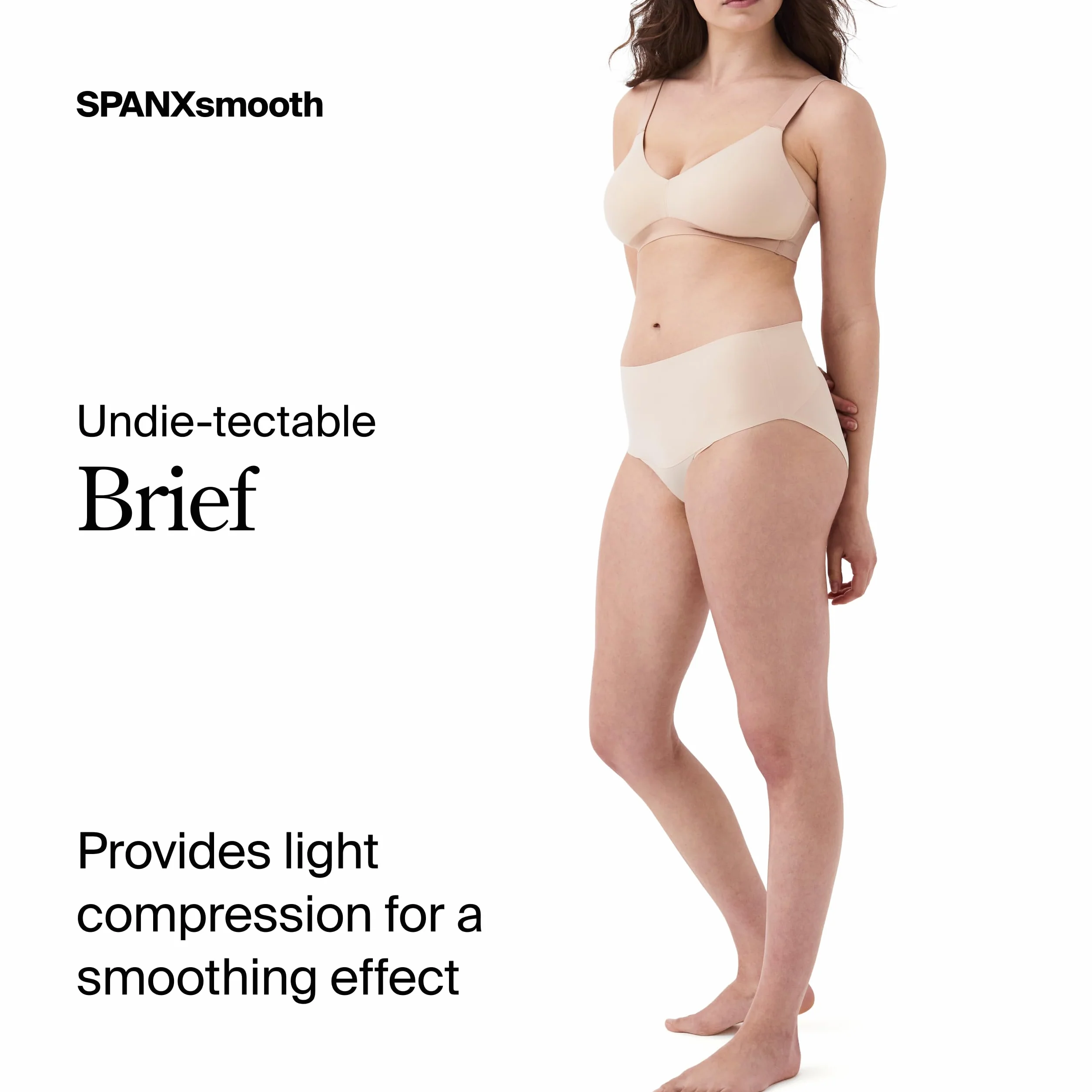 Spanx Bielizna damska, nieprzezroczysta, soft nude, XS