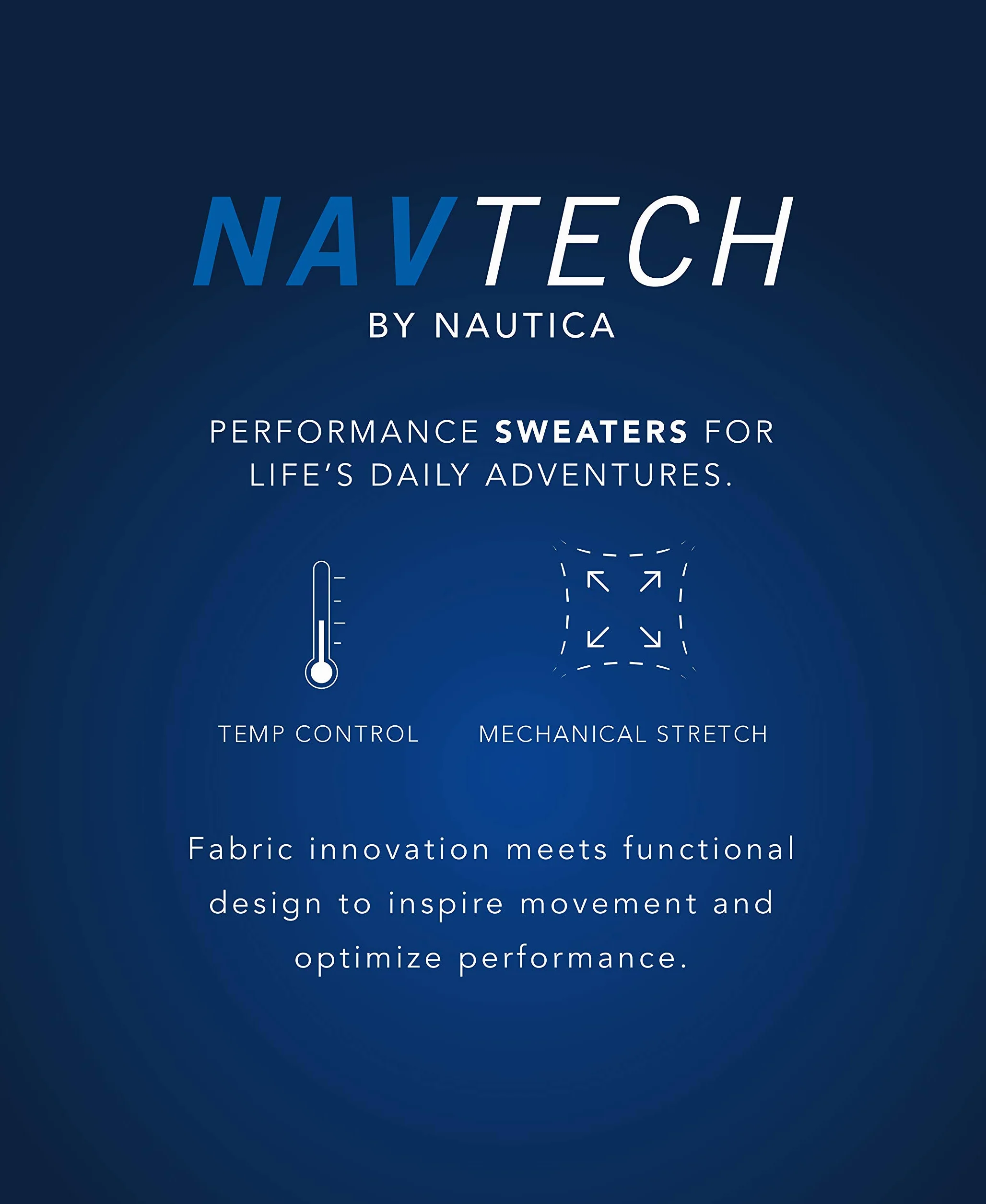 Nautica Sweter pullover Mężczyźni Classic Fit Soft Lightweight Jersey V-neck Sweater