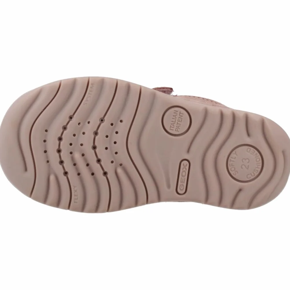 Geox Dziewczynki B Macchia GirlButy First Walker Shoe