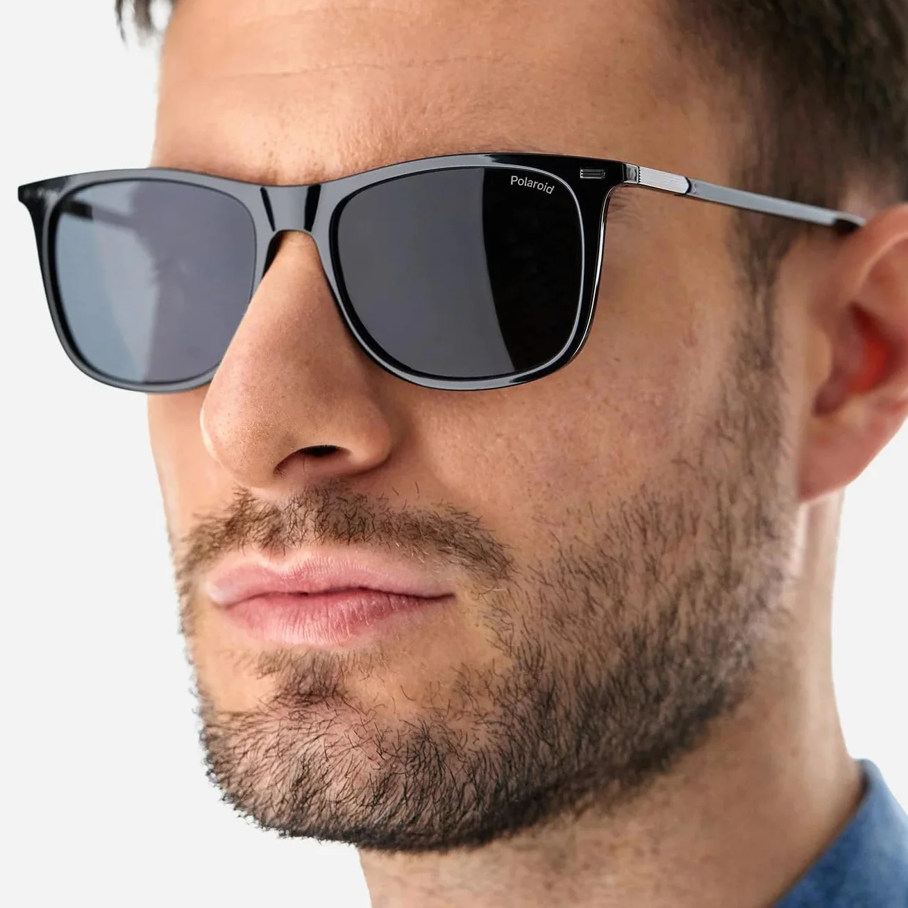 Polaroid Uniseks 2109/S Okulary Przeciwsłoneczne, 807/M9 Black, 55mm