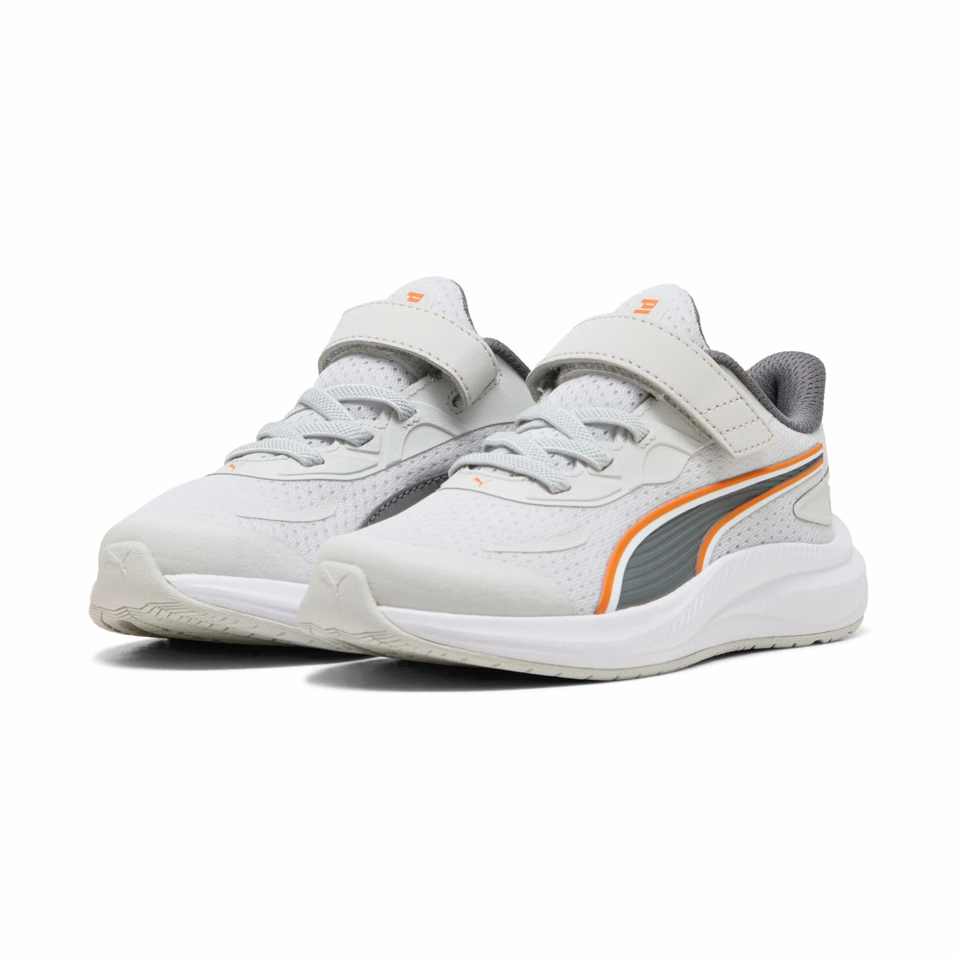 PUMA Skyrocket 2 AC+ PS Sneaker, Glacial Gray White, 13,5 UK Child, Lodowaty szary PUMA biały, 32.5 EU