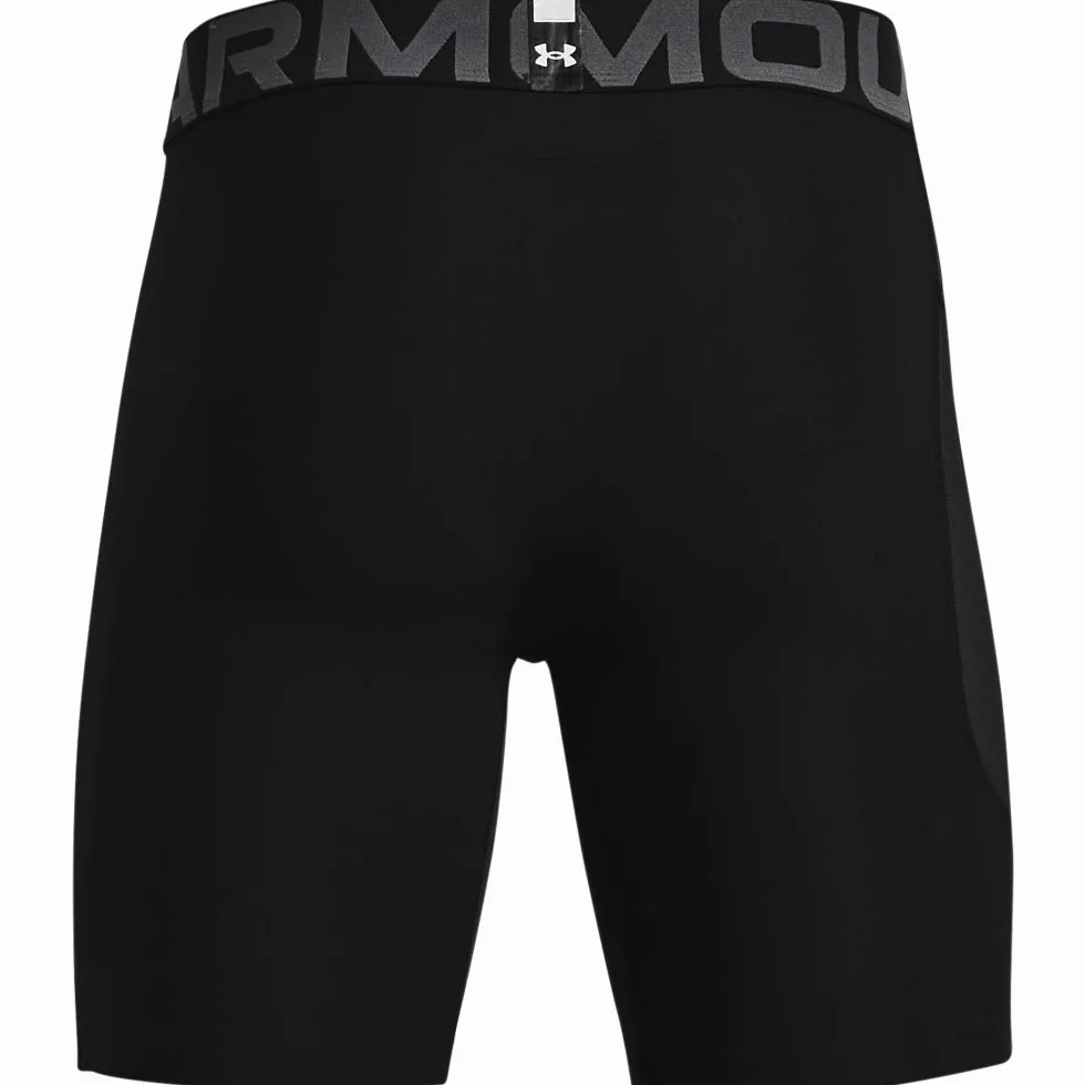 Under Armour Mężczyźni Heatgear 1361596 Szorty, Czarny/Biały, M