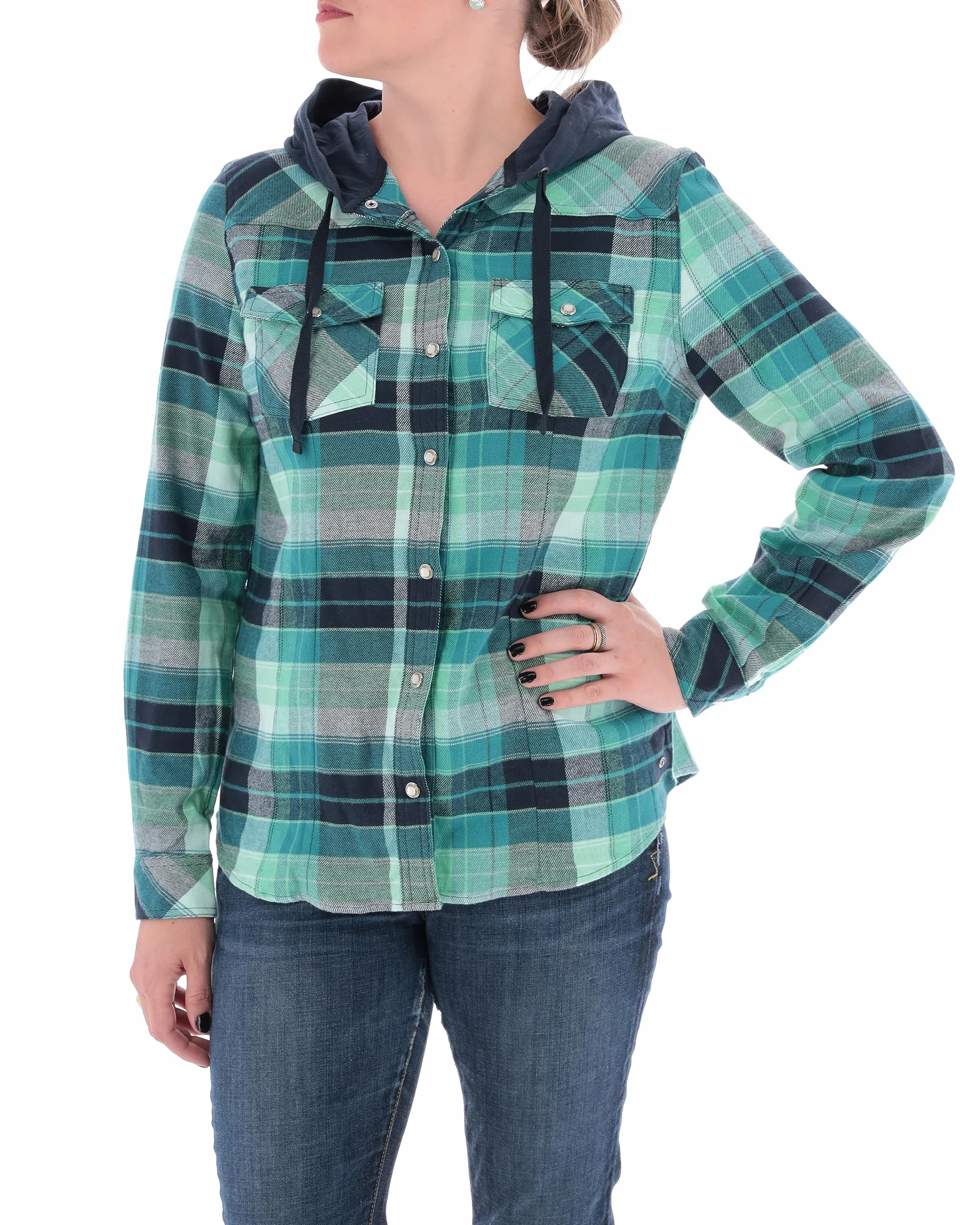Legendary Whitetails Lumber Jane Damska koszula flanelowa z kapturem, S