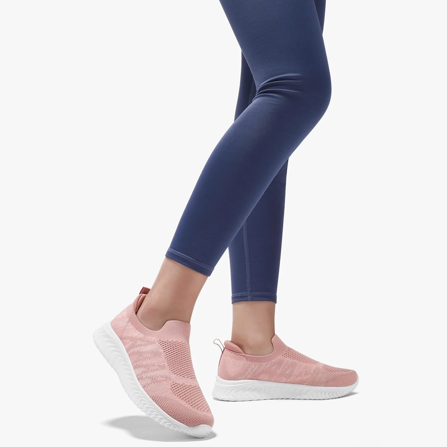 STQ Damskie Buty Slip-on Wygodne Buty do Chodzenia z Podparciem Stopy