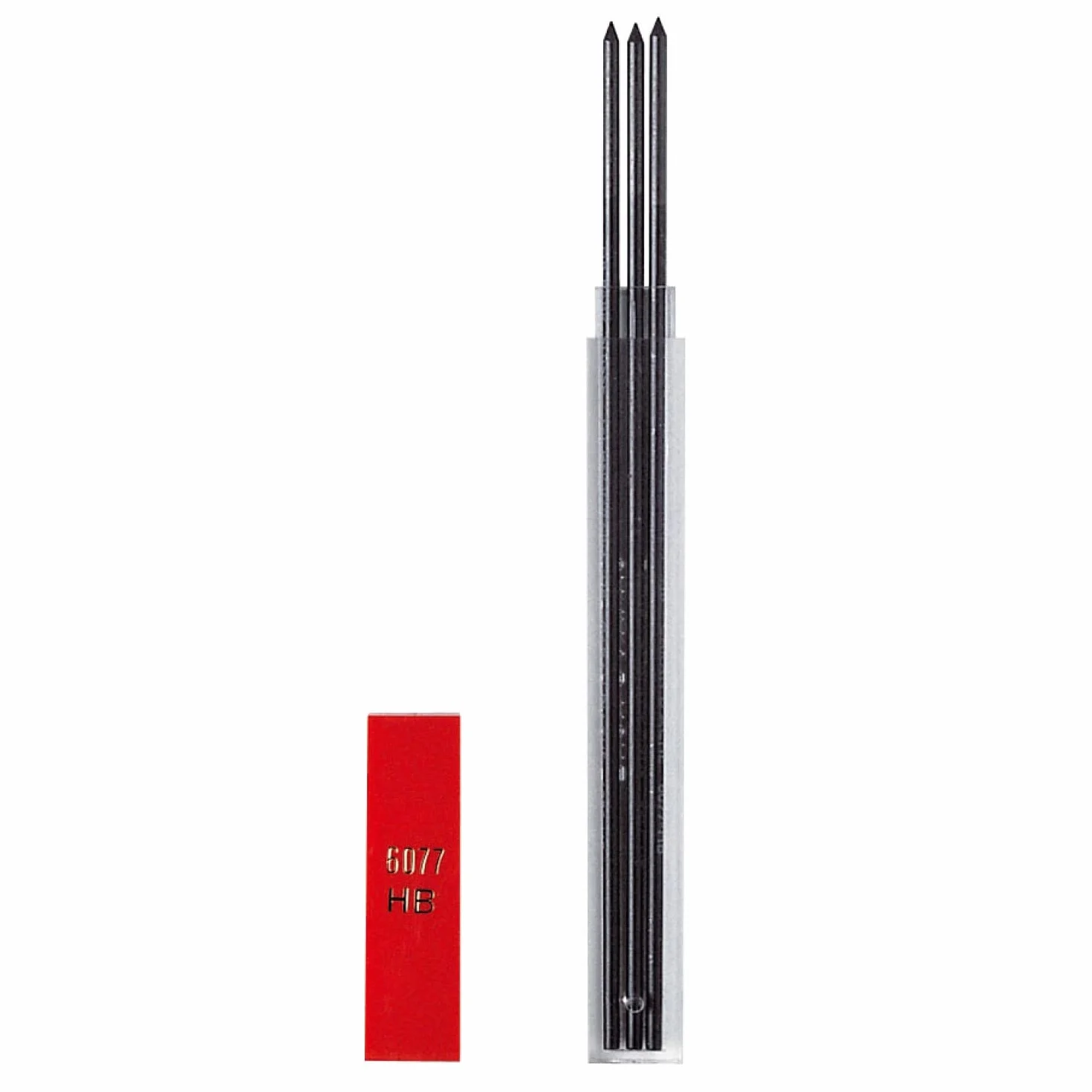 Caran d'Ache Wkłady grafitowe Technograph do Fixpencil stopień twardości B, długość: 12 cm, średnica 2 mm, etui, 3 sztuki, 6077.451