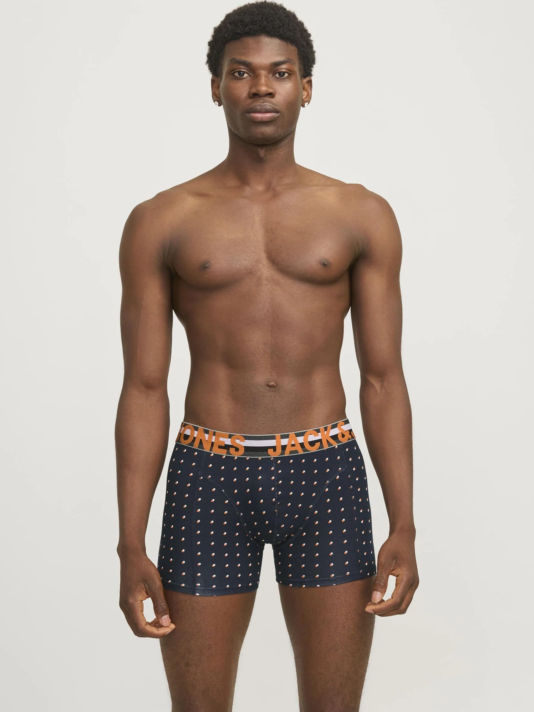 JACK & JONES Bokserki męskie Jachenrik Trunks 3-Pak Noos