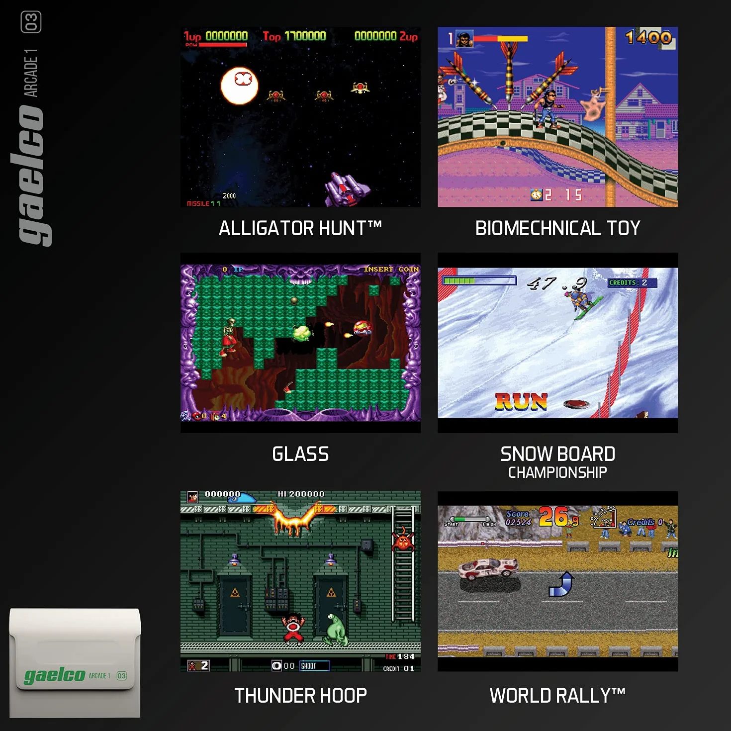 Evercade - Gaelco Arcade 1