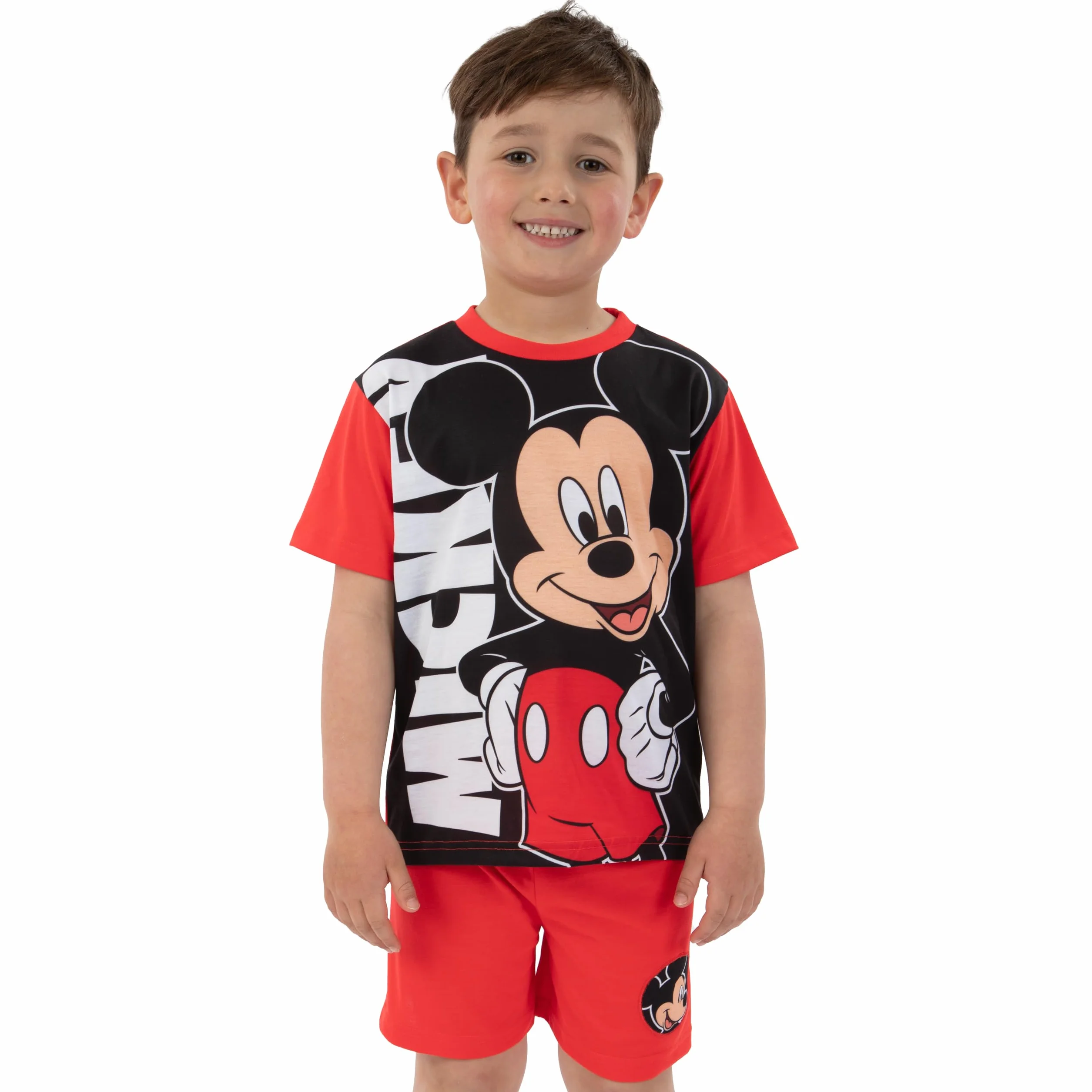Disney Mickey Mouse Piżama, Długi Rękaw Dziecięce Piżamy, Fajne Zestawy Piżam dla Chłopców
