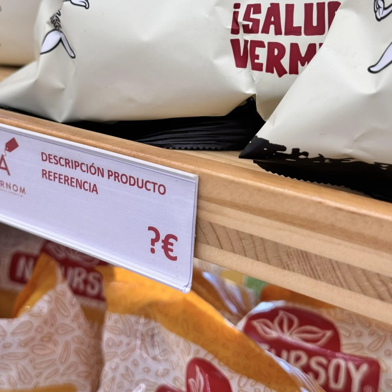 100 x 100 mm, przezroczysty, samoprzylepny uchwyt na etykiety, do pokazania cen.