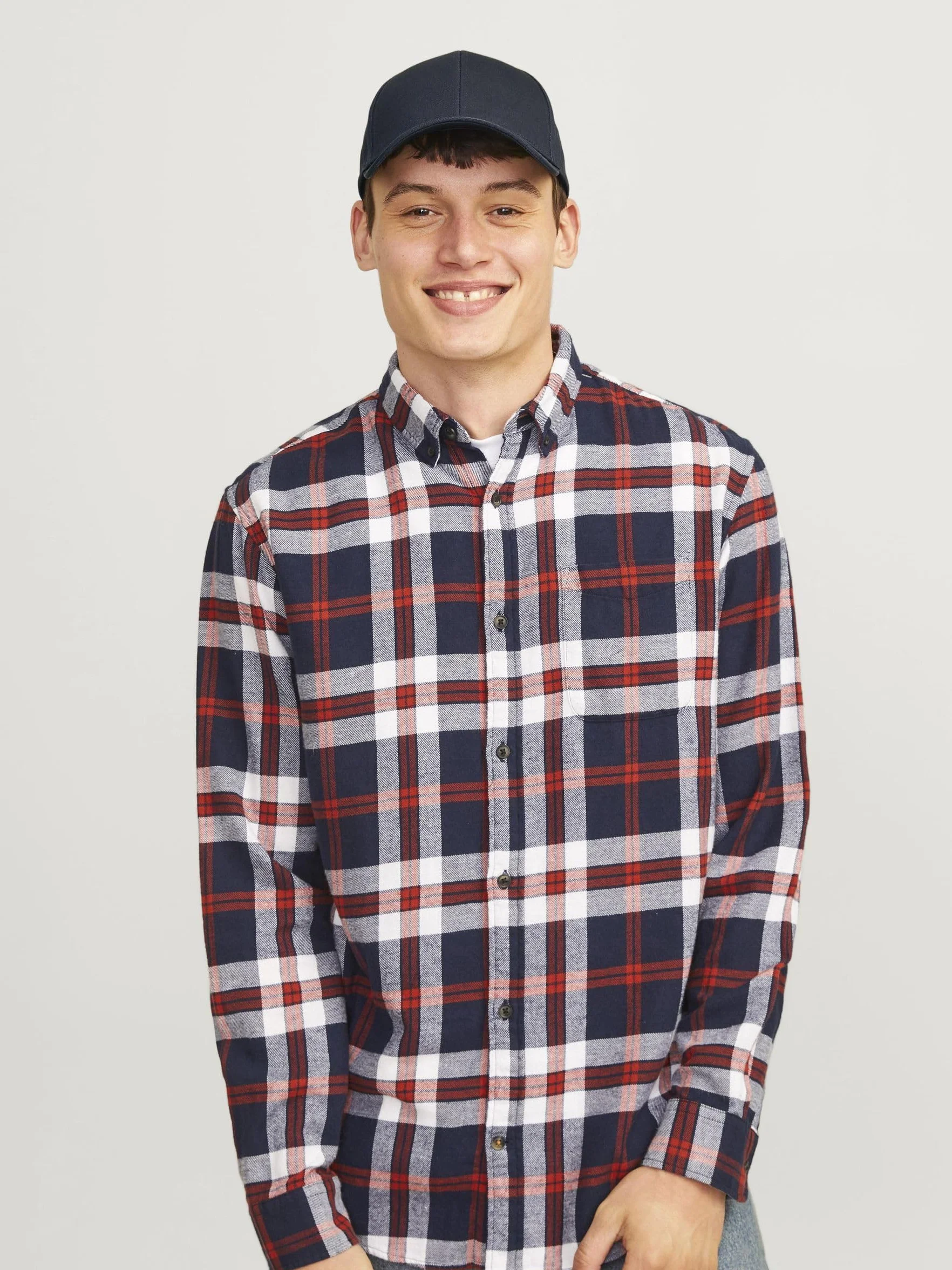 JACK & JONES Czapka z daszkiem Mężczyźni Jacplain Baseball Cap Ln
