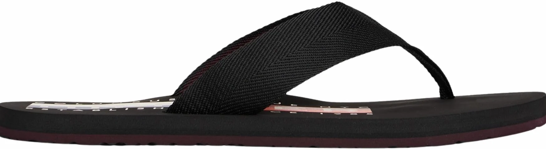 Tommy Hilfiger Mężczyźni Corporate Hilfiger Beach Sandal Fm0fm05620Klapki