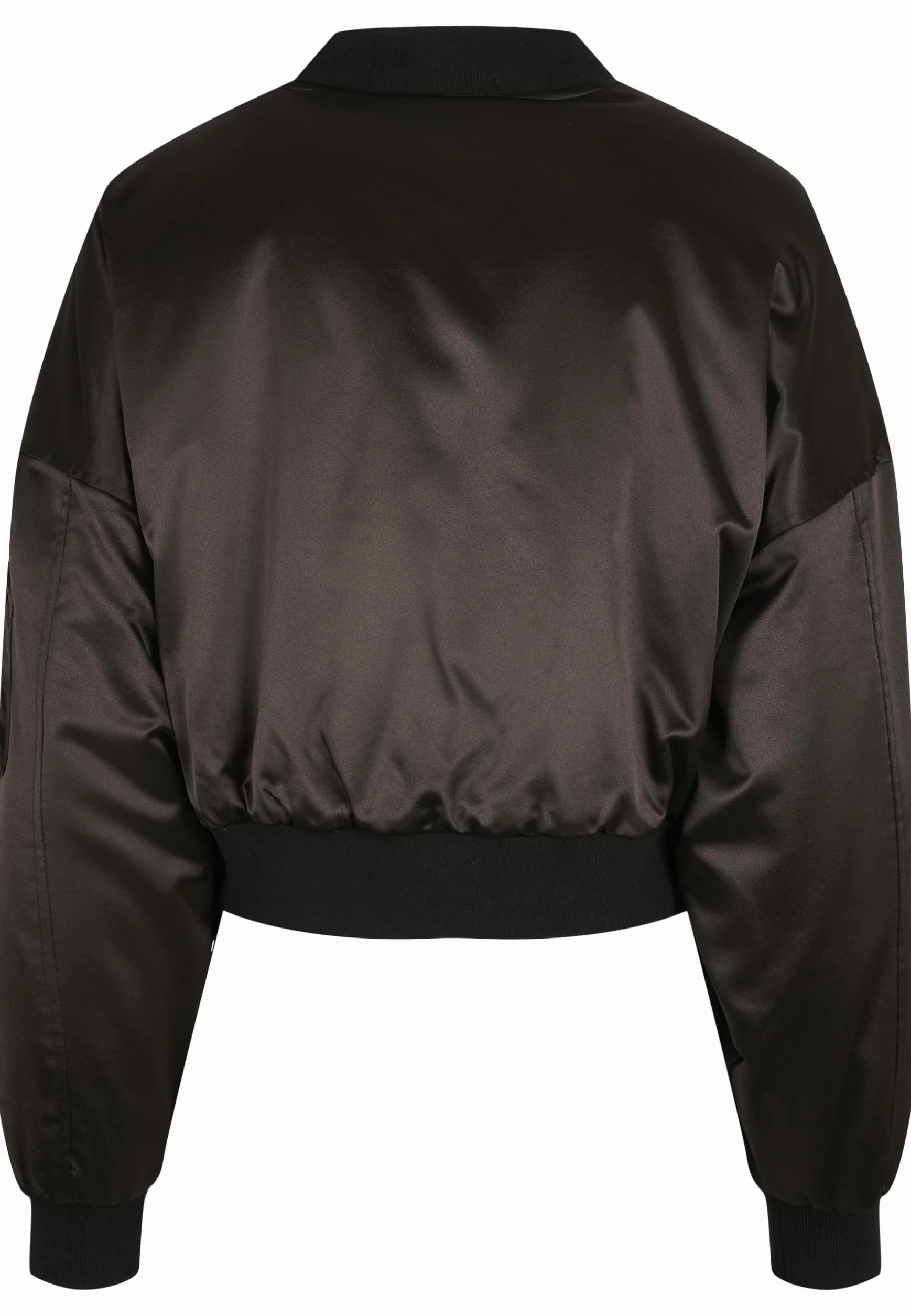 Urban Classics Kurtka Kobiety Damska Krótka Satynowa Kurtka Bomberka Oversized