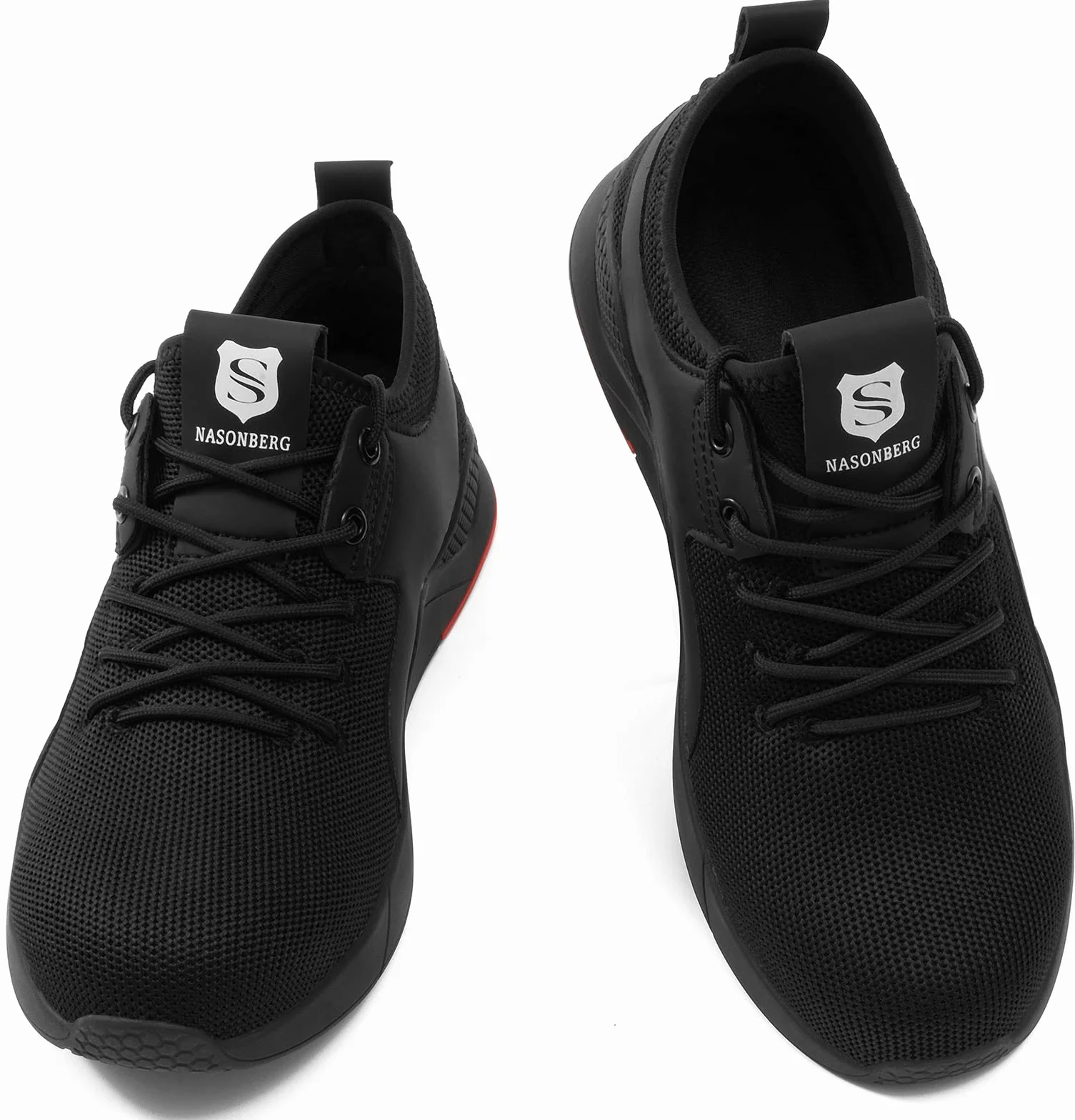 Obuwie ochronne męskie damskie sportowe lekkie stalowe noski - trampki ochronne Uniseks 36-48 EU