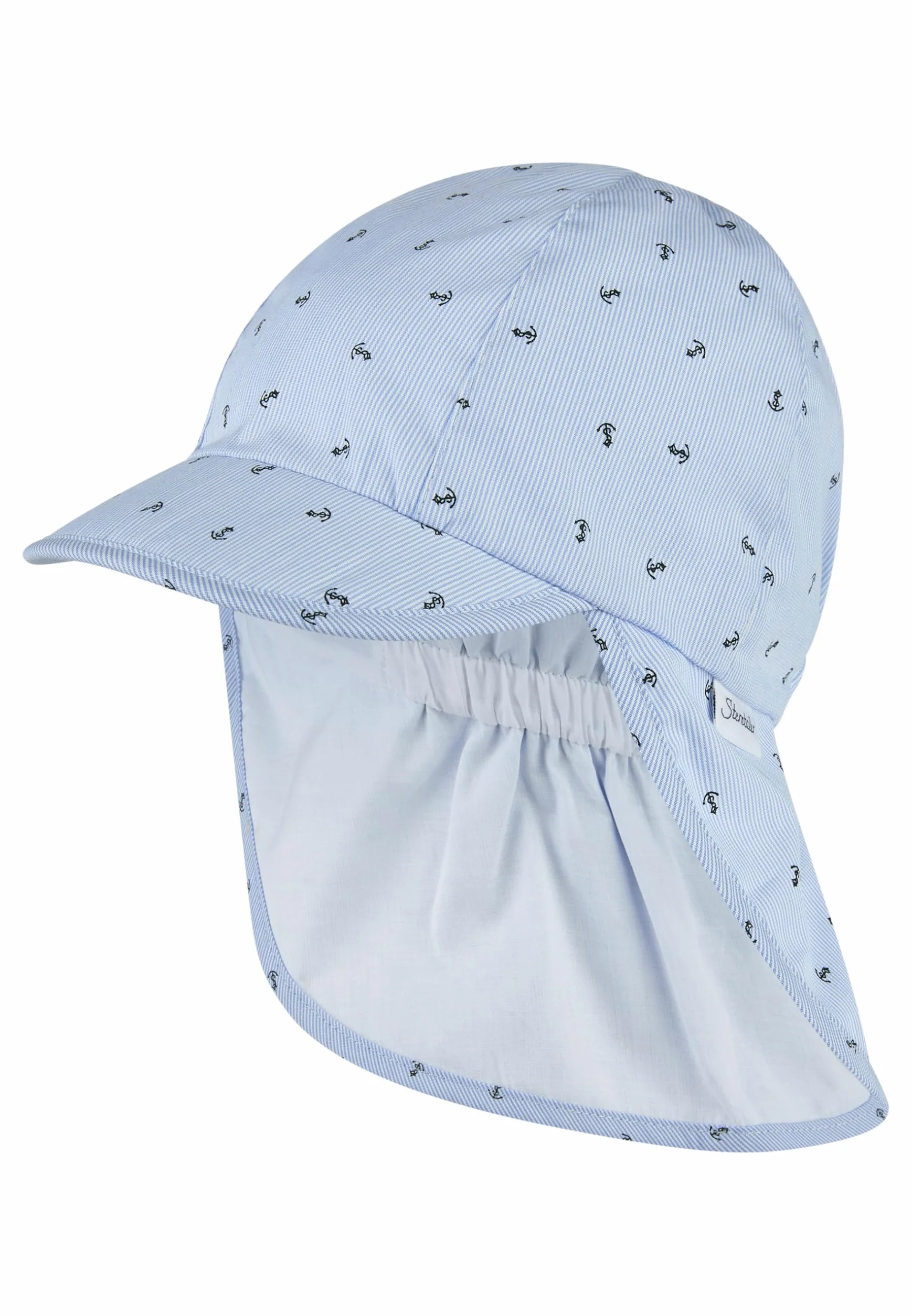 Sterntaler Czapka z daszkiem na kark, kotwica