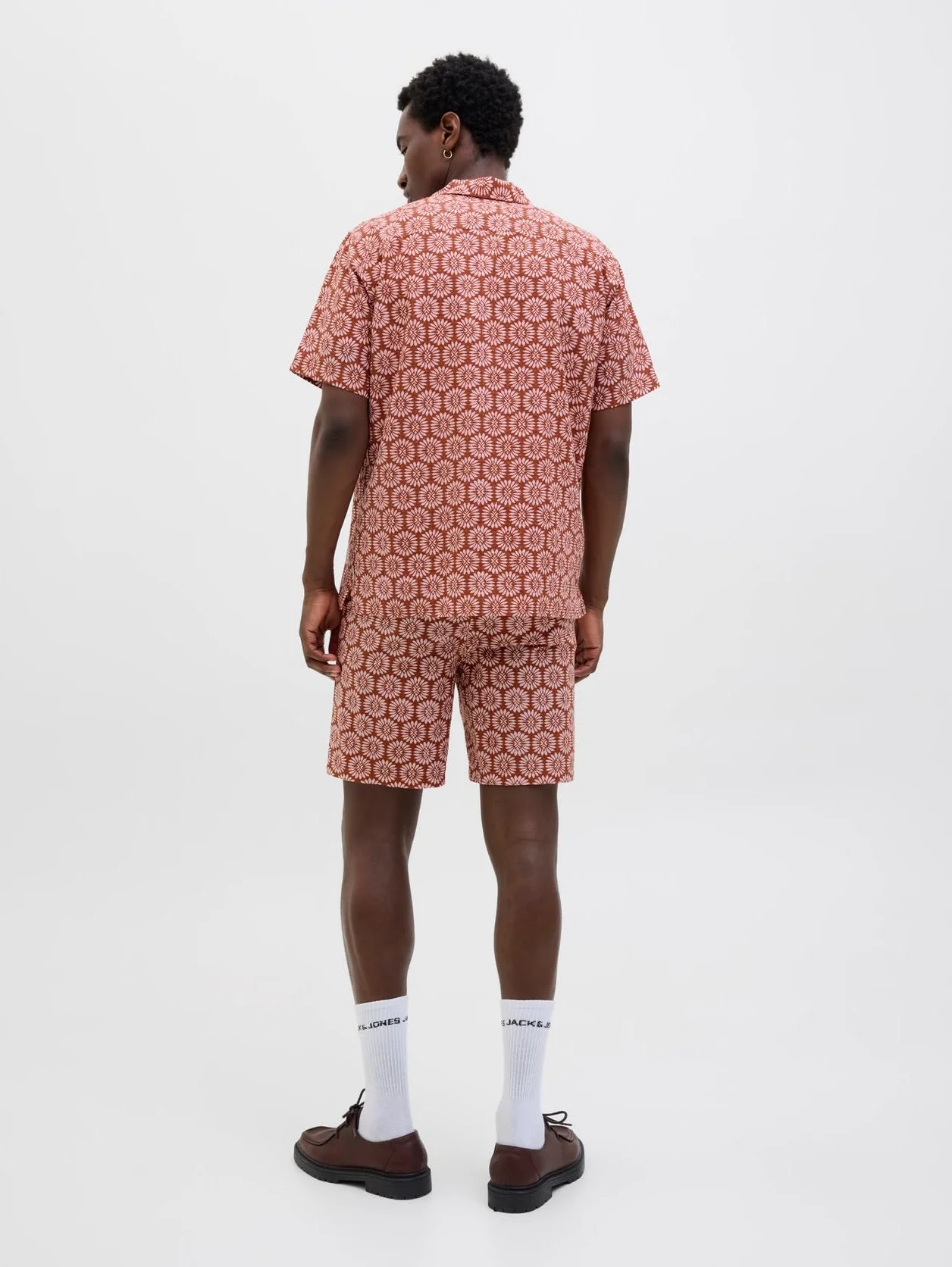 JACK & JONES Jpstjaiden Seersucker AOP szorty męskie SRT