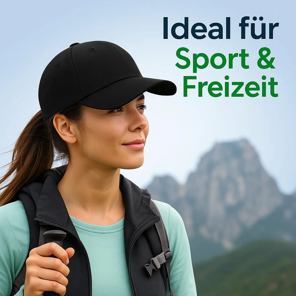 4sold Czapka z Daszkiem Bawełniana, Unisex, Regulowana, Lekkia i Oddychająca, Na Lato, Sport i Codzienne Użytkowanie