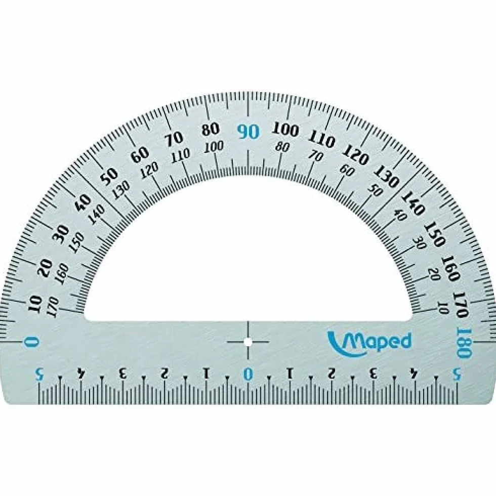 Maped 129200 kątomierz, aluminium