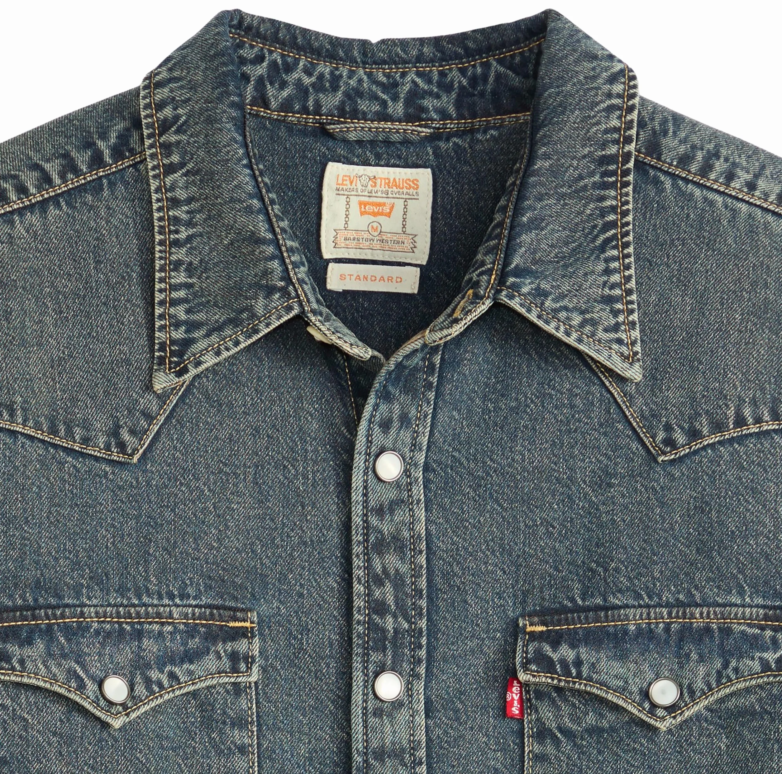 Levi's Barstow Western Standard Freeport Brown, Freeport Brown Weft, M