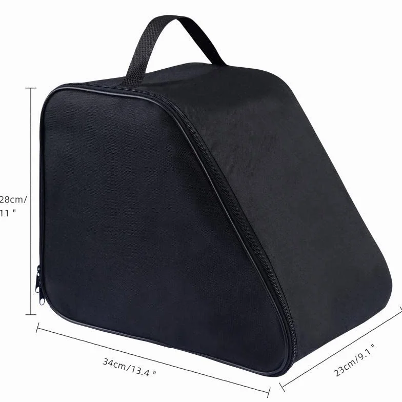 CampTeck U7239 Poliestrowa torba na buty trekkingowe unisex - błotnista, chodzenie, bezpieczeństwo, torba na buty robocze - czarna